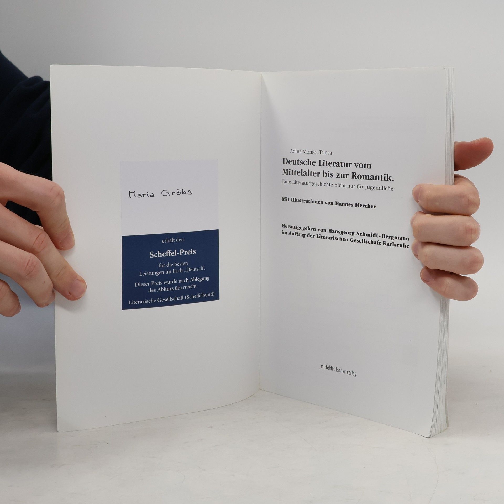 Adina-Monica Trinca Deutsche Literatur vom Mittelalter bis zur Romantik