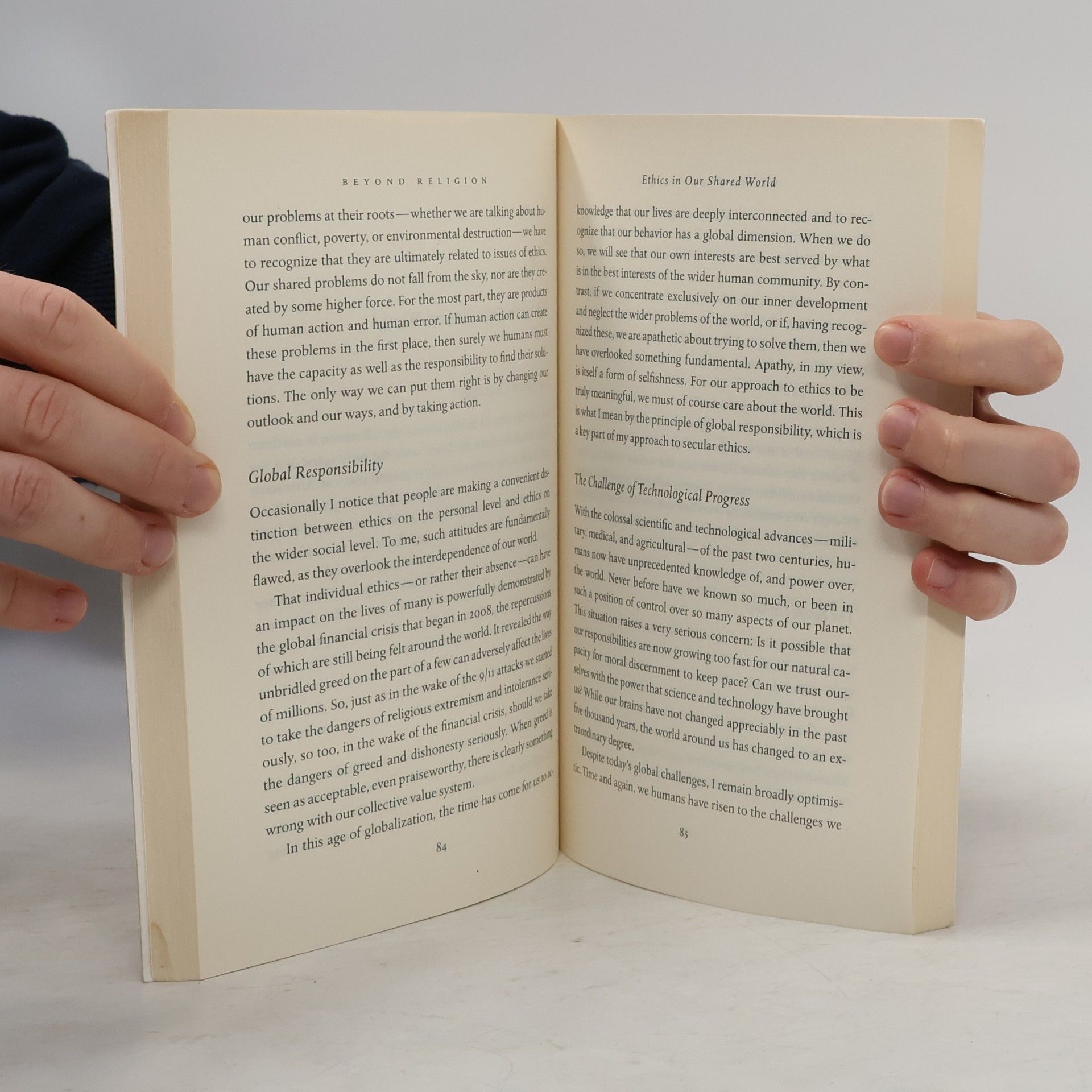 Autorenkollektiv Beyond Religion. Ethics for a Whole World
