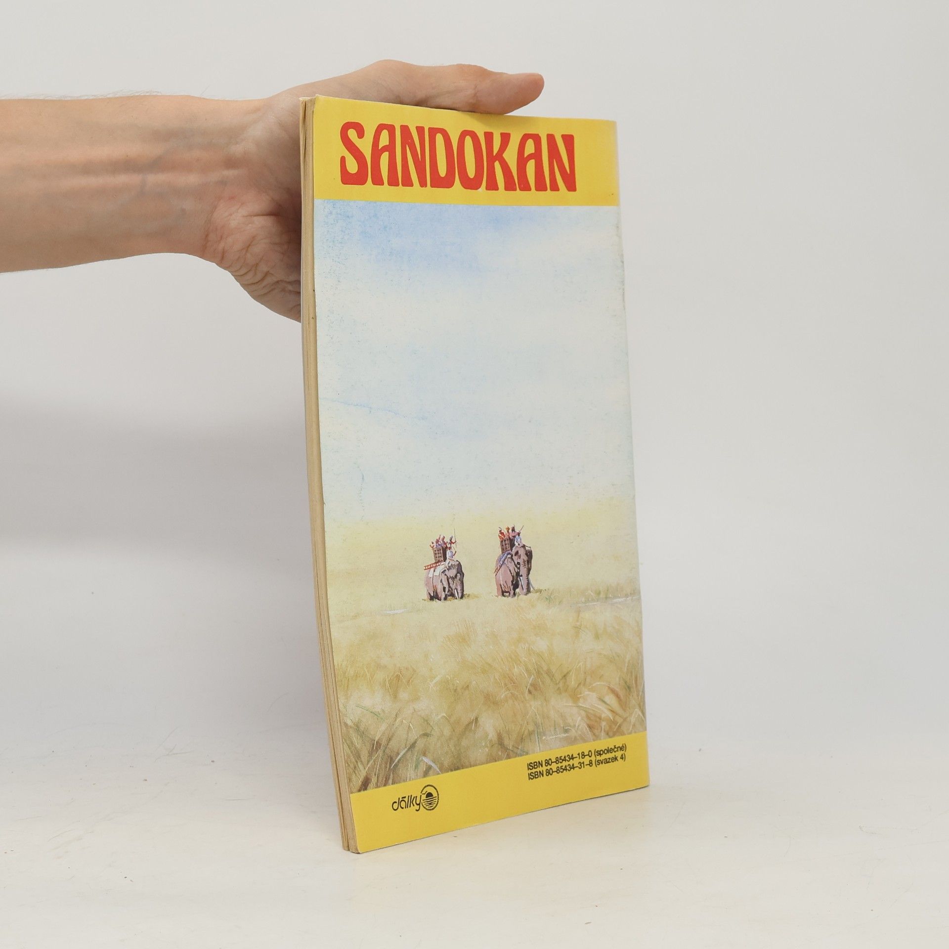 Emilio Salgari Sandokan 4. Kněžka bohyně Kálí