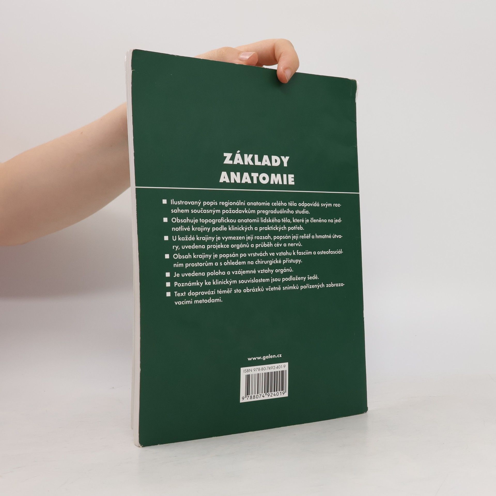 Miloš Grim Základy anatomie. 5., Anatomie krajin těla