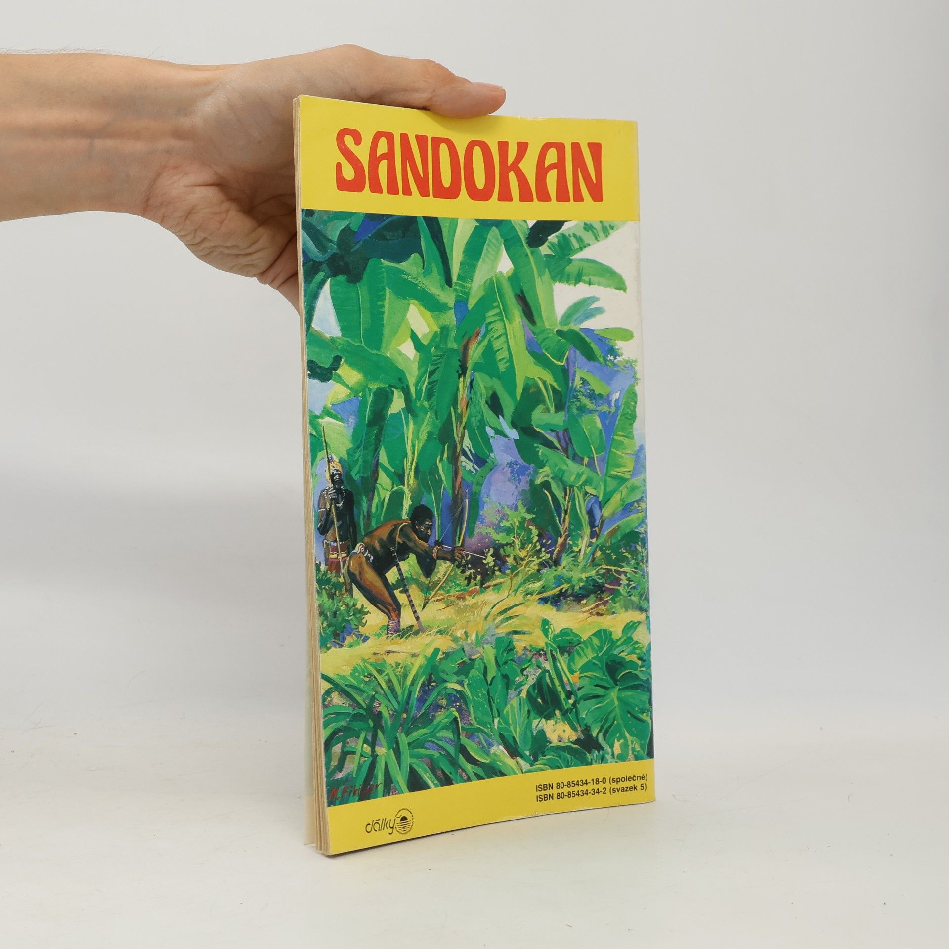 Emilio Salgari Sandokan 5. Záhada podzemního města