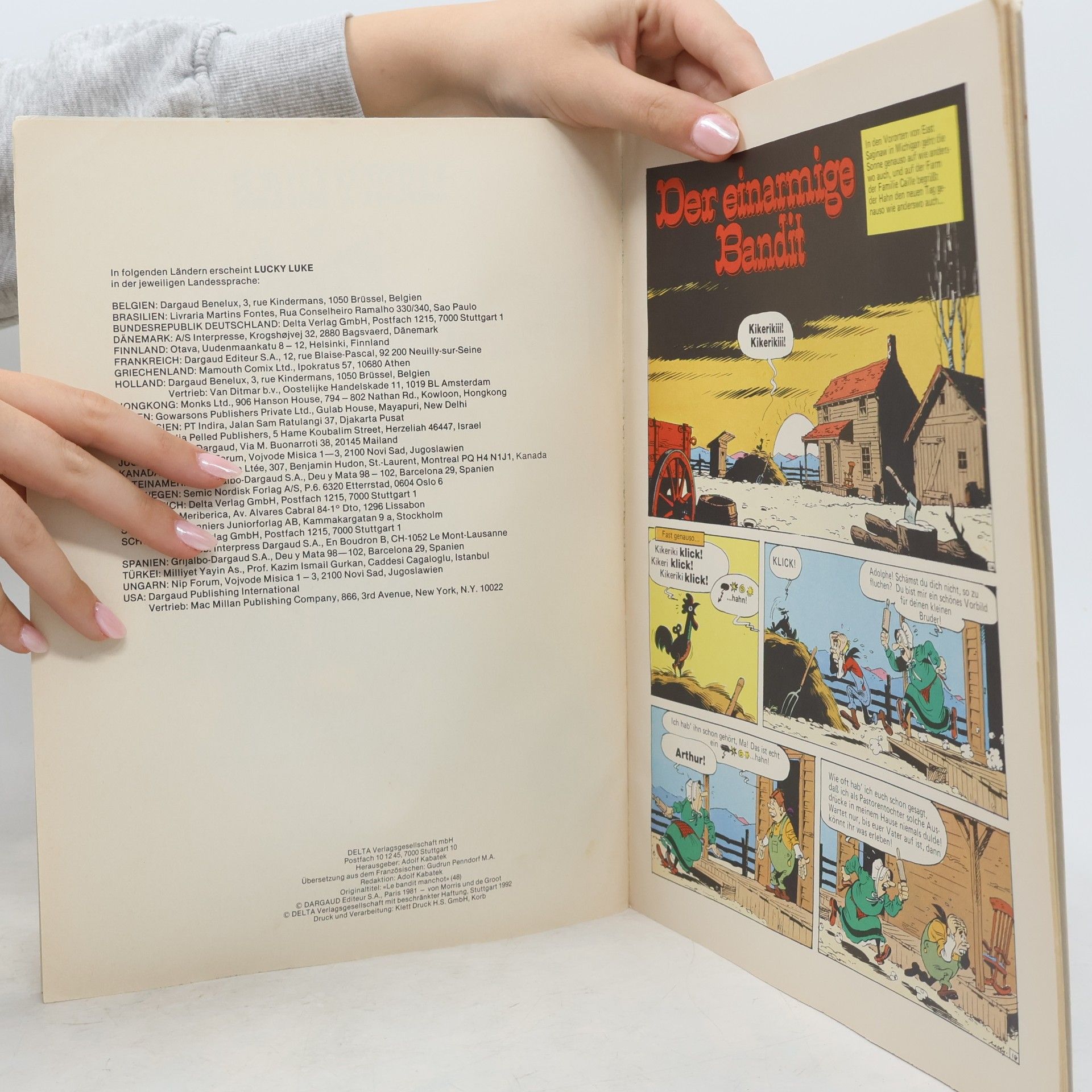 Kolektiv autorů Lucky Luke 33. Der einarmige Bandit