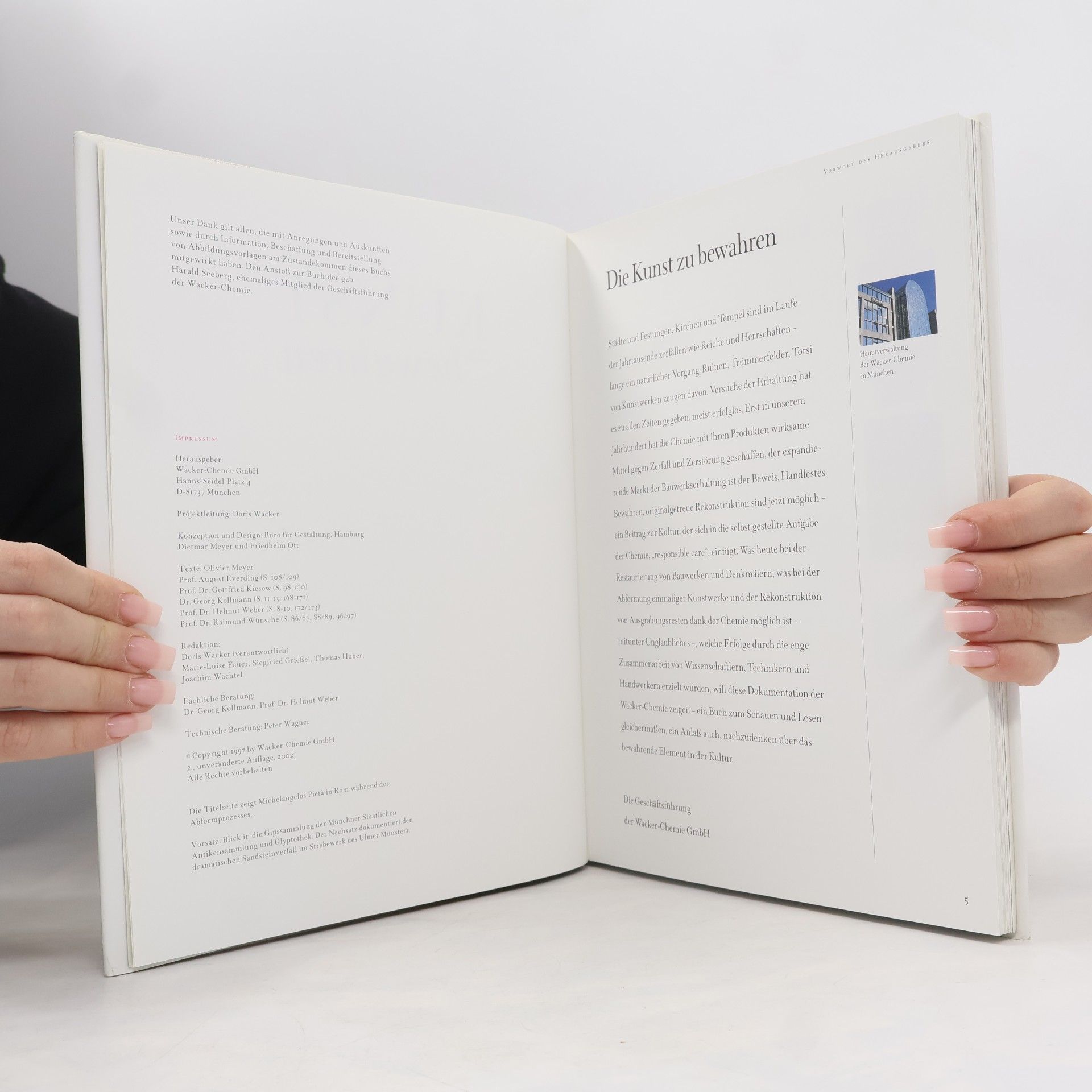 Autores varios Die Kunst zu bewahren