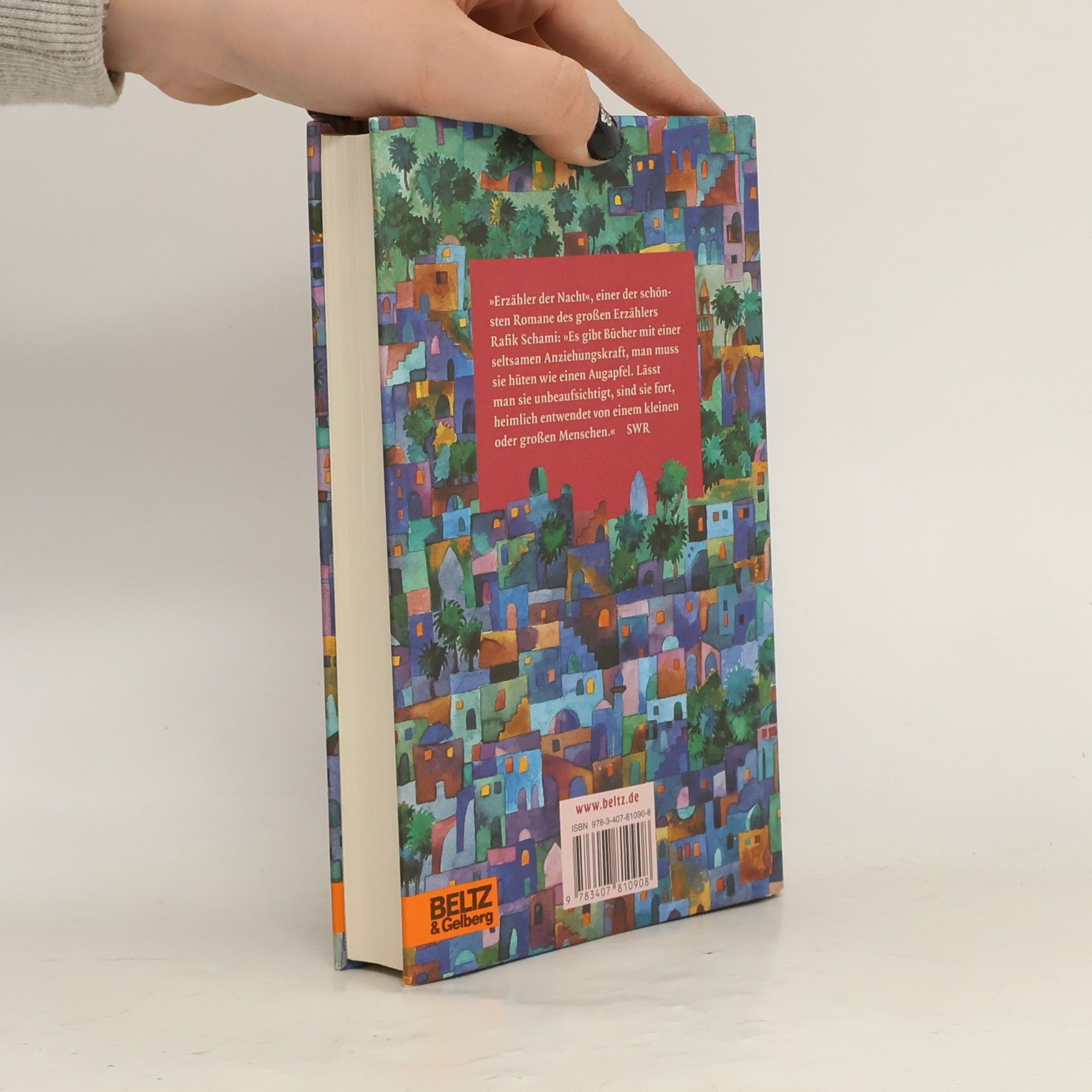 Rafik Schami Erzähler der Nacht