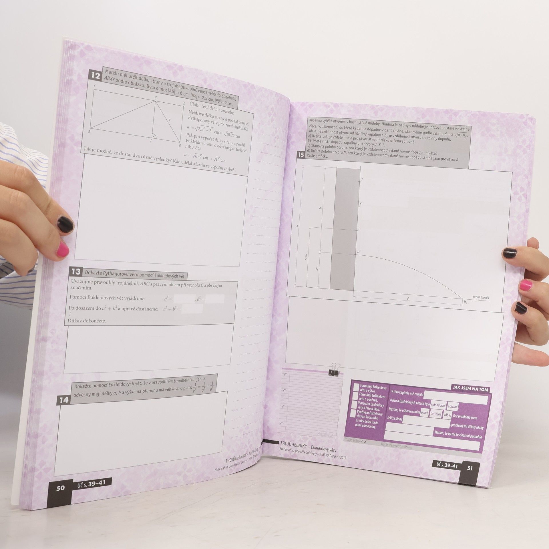 Autorenkollektiv Matematika pro střední školy 3. díl - Planimetrie. Pracovní sešit 2