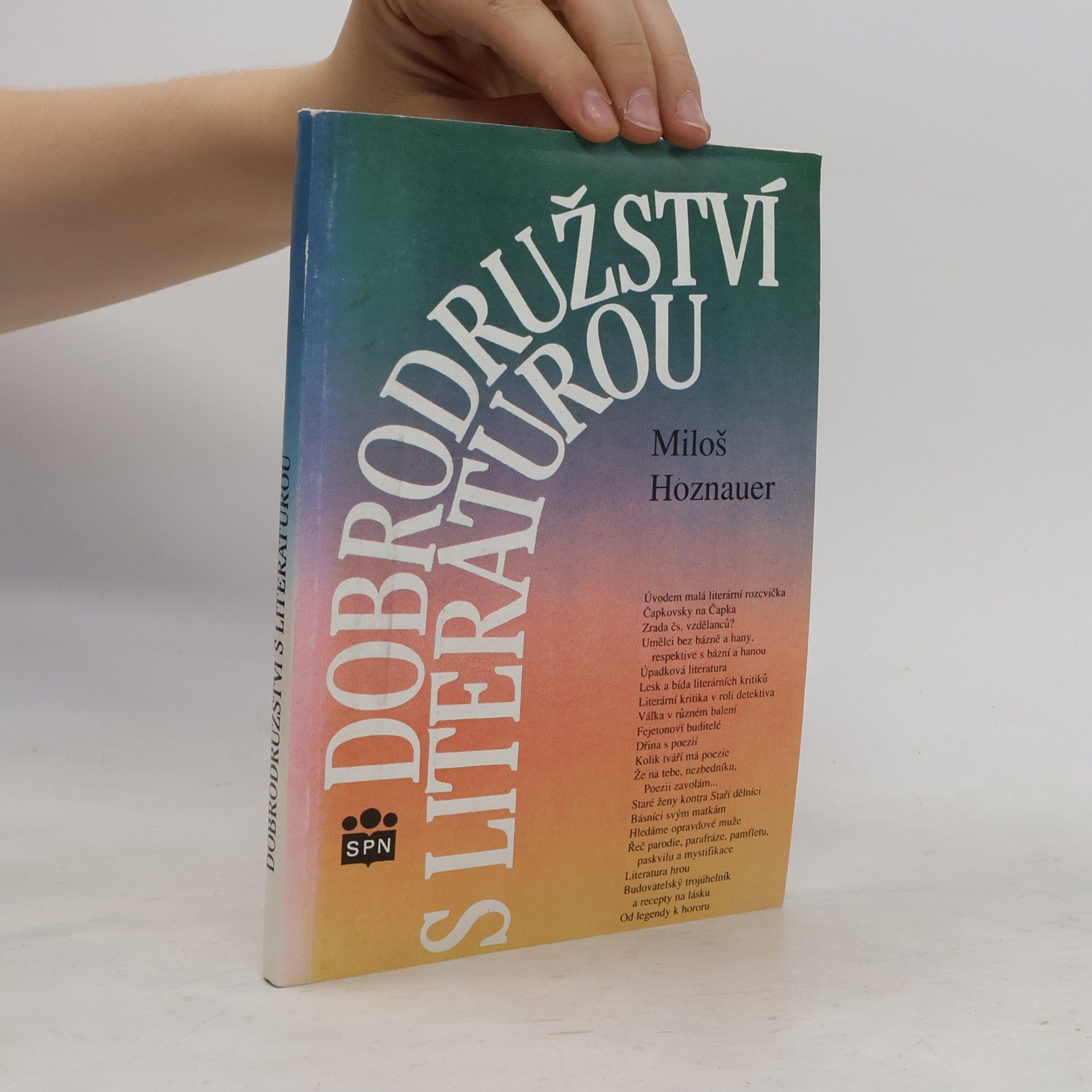 Miloš Hoznauer Dobrodružství s literaturou