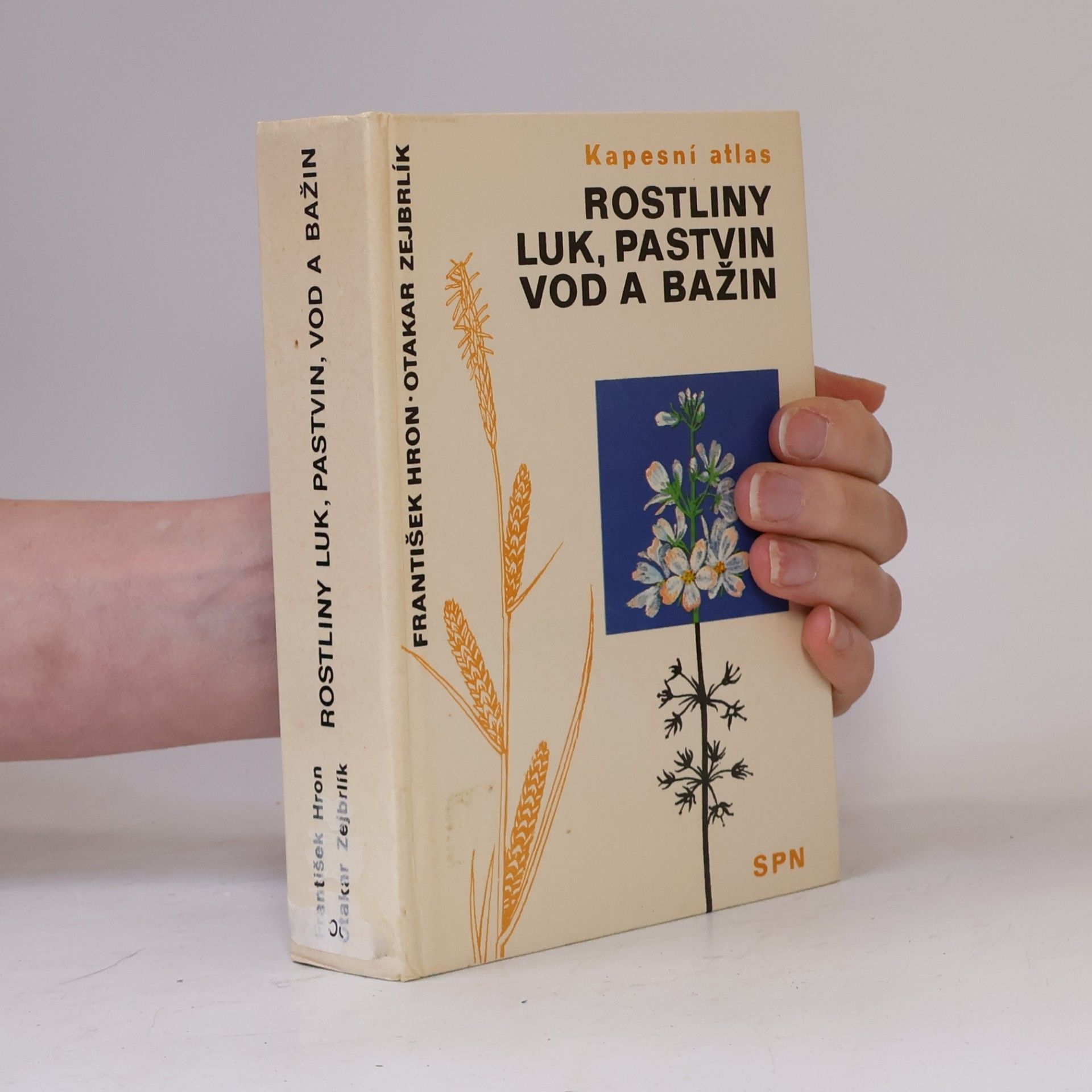 František Hron Kapesní atlas. Rostliny luk, pastvin, vod a bažin