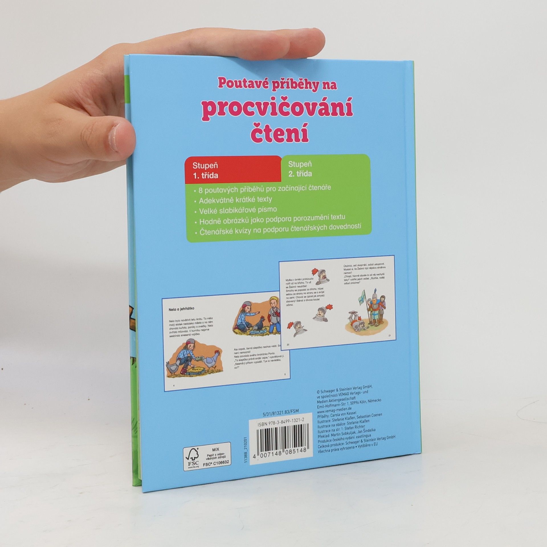 Carola von Kessel Poutavé příběhy na procvičování čtení - 2. třída