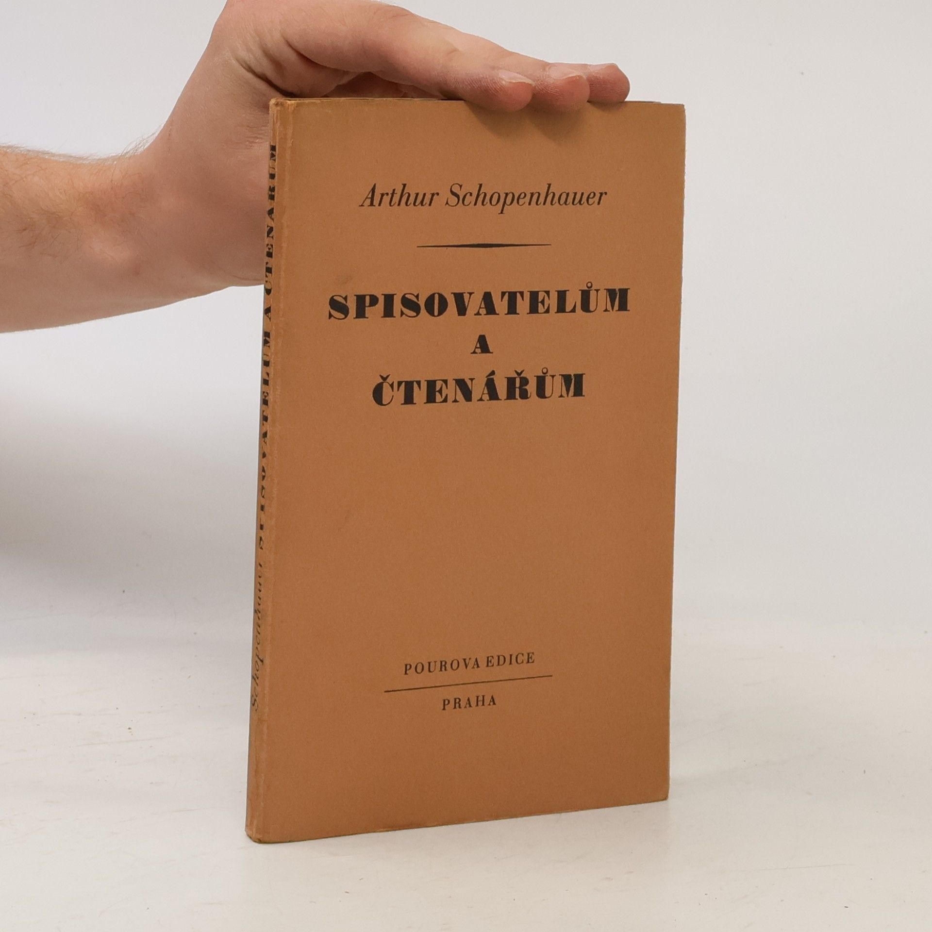 Arthur Schopenhauer Spisovatelům a čtenářům