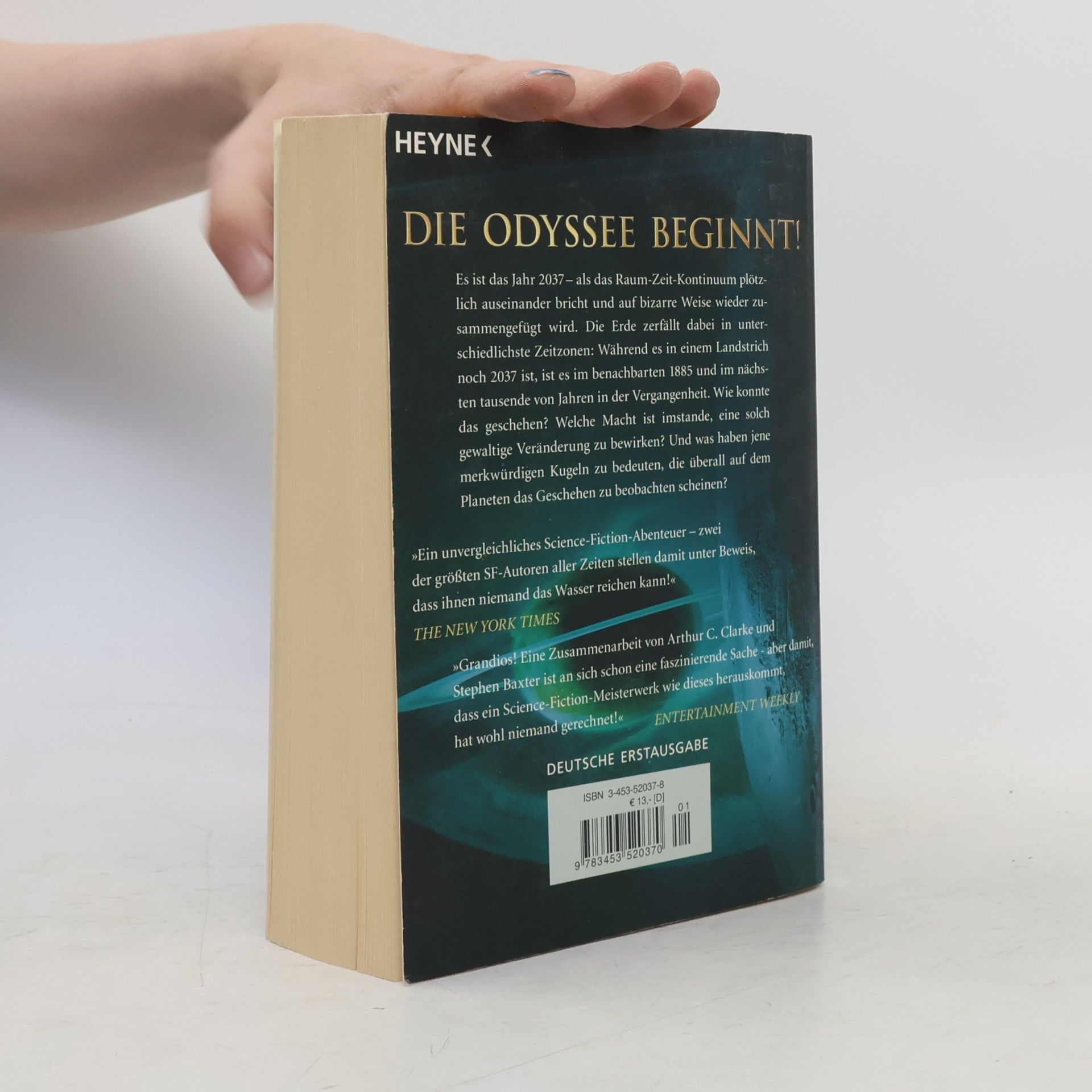 Stephen Baxter Die Zeit-Odyssee