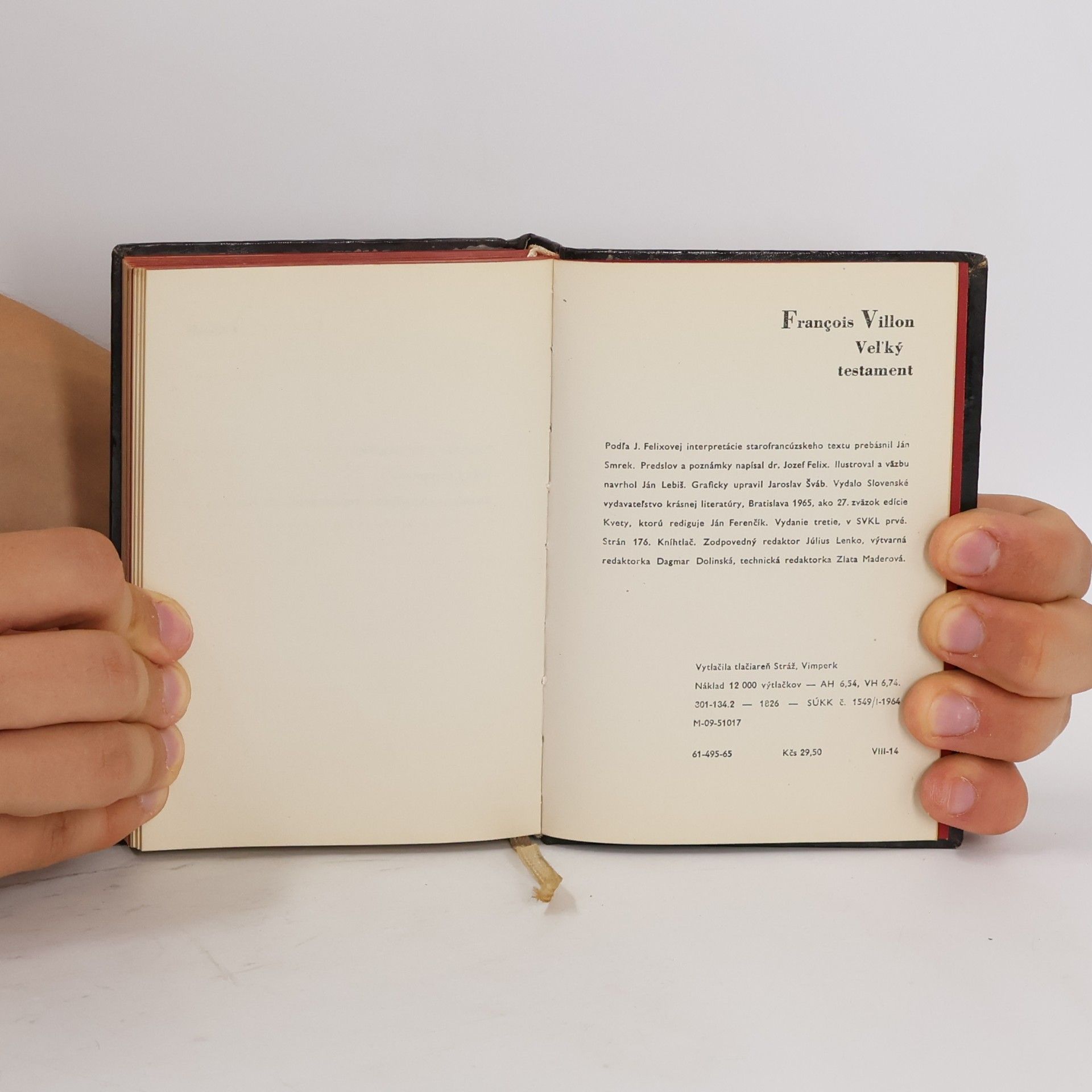 François Villon Veľký testament