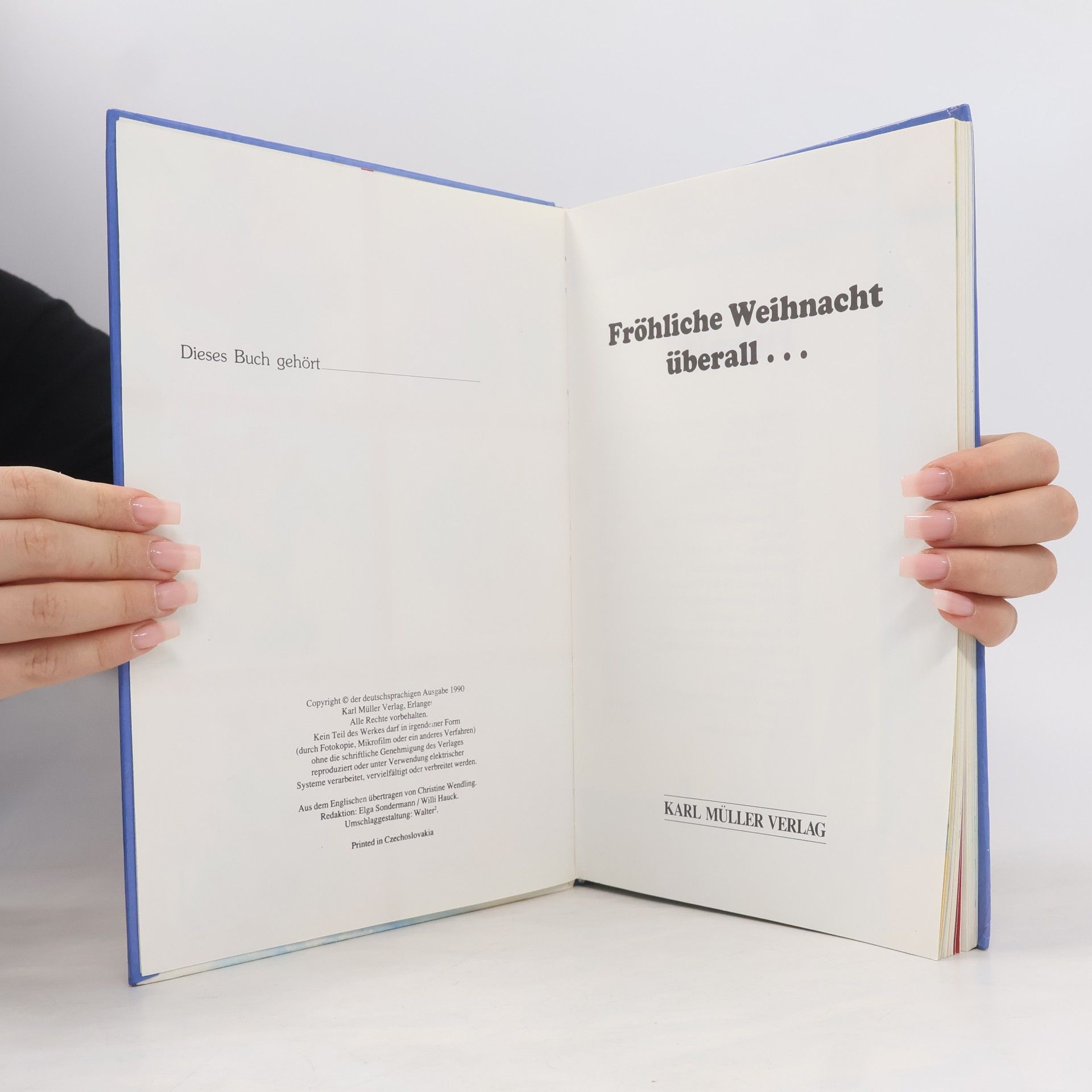 Autorenkollektiv Fröhliche Weihnachten überall...