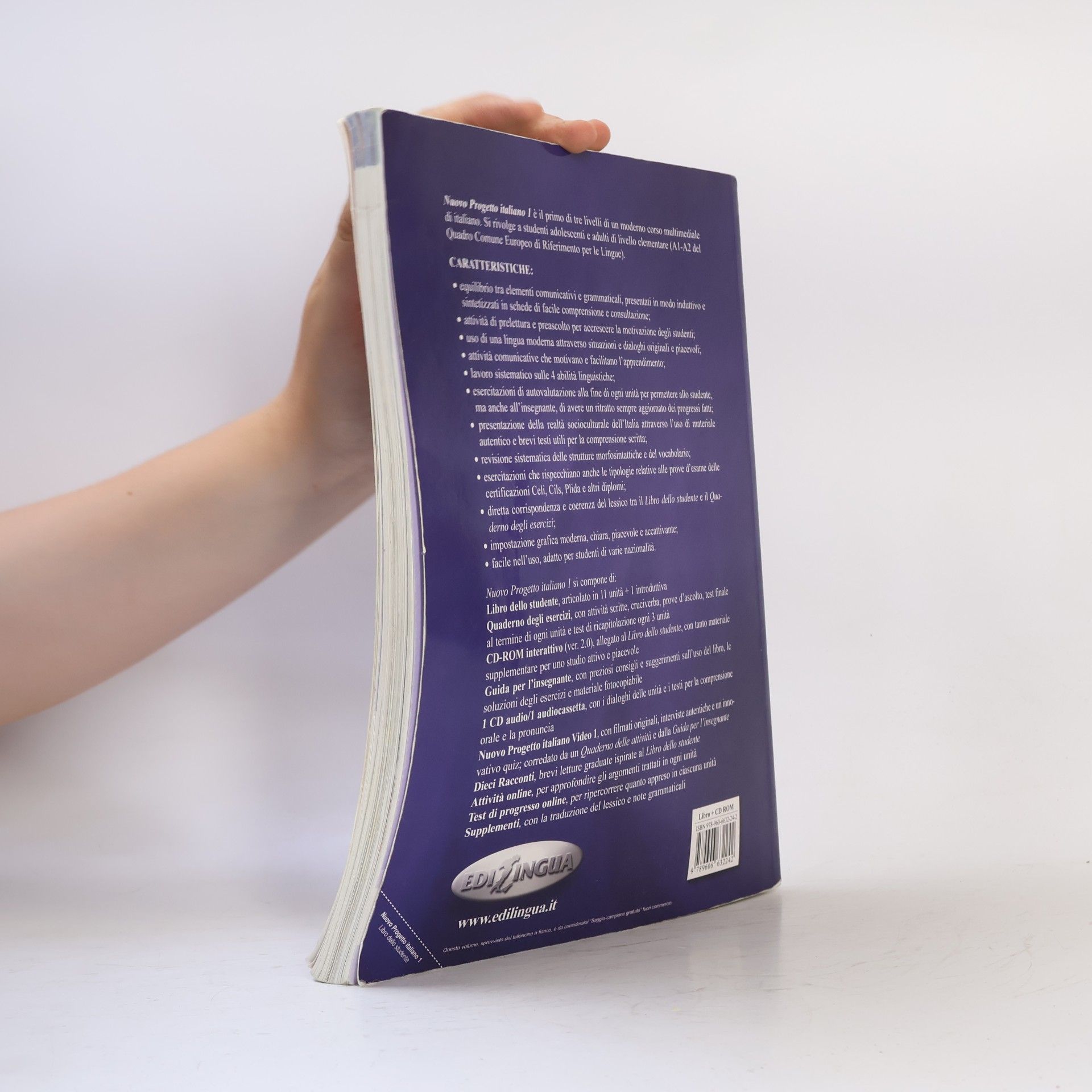 Telis Marin Nuovo progetto italiano. 1, Corso multimediale di lingua e civiltà italiana : livello elementare : libro dello studente