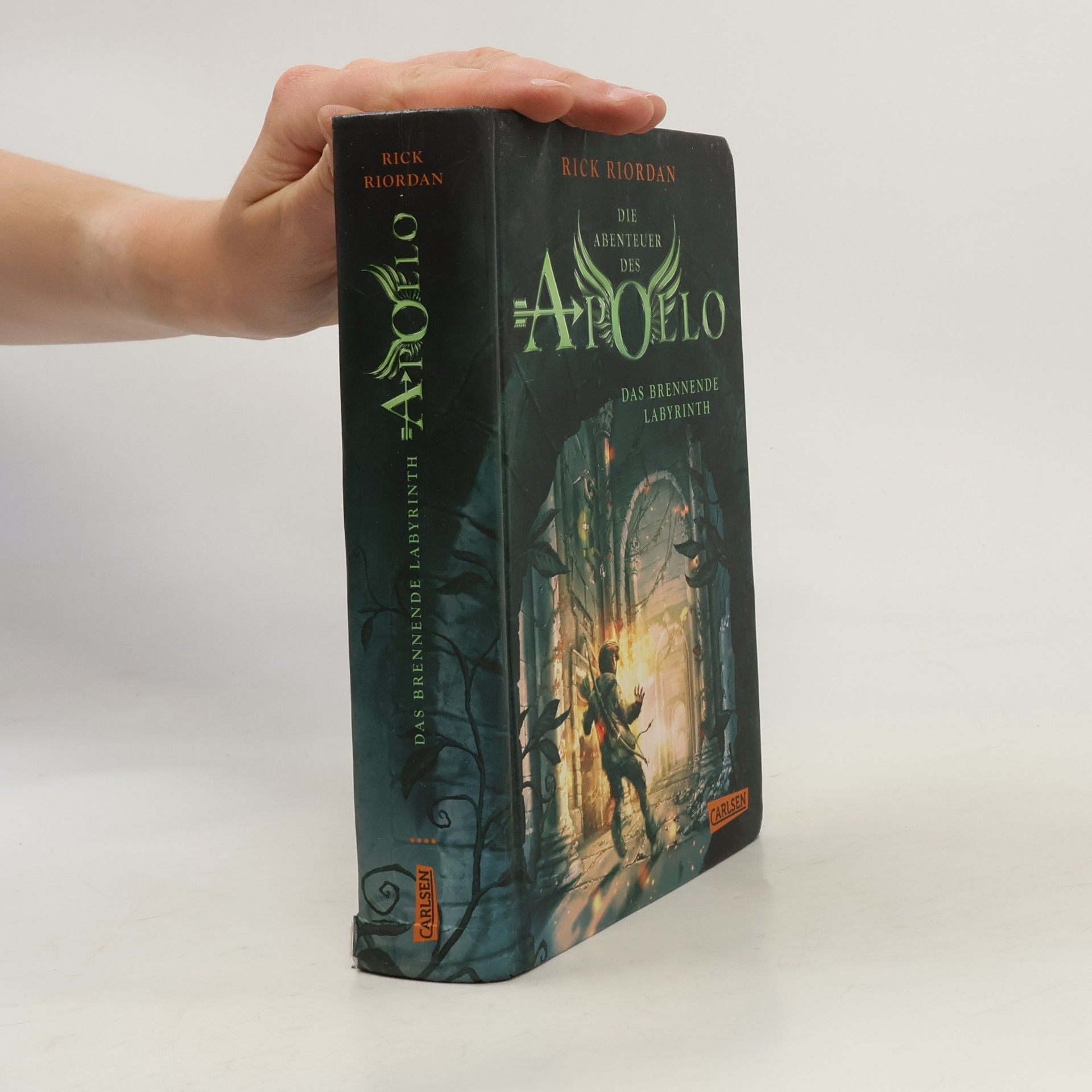 Rick Riordan Das brennende Labyrinth
