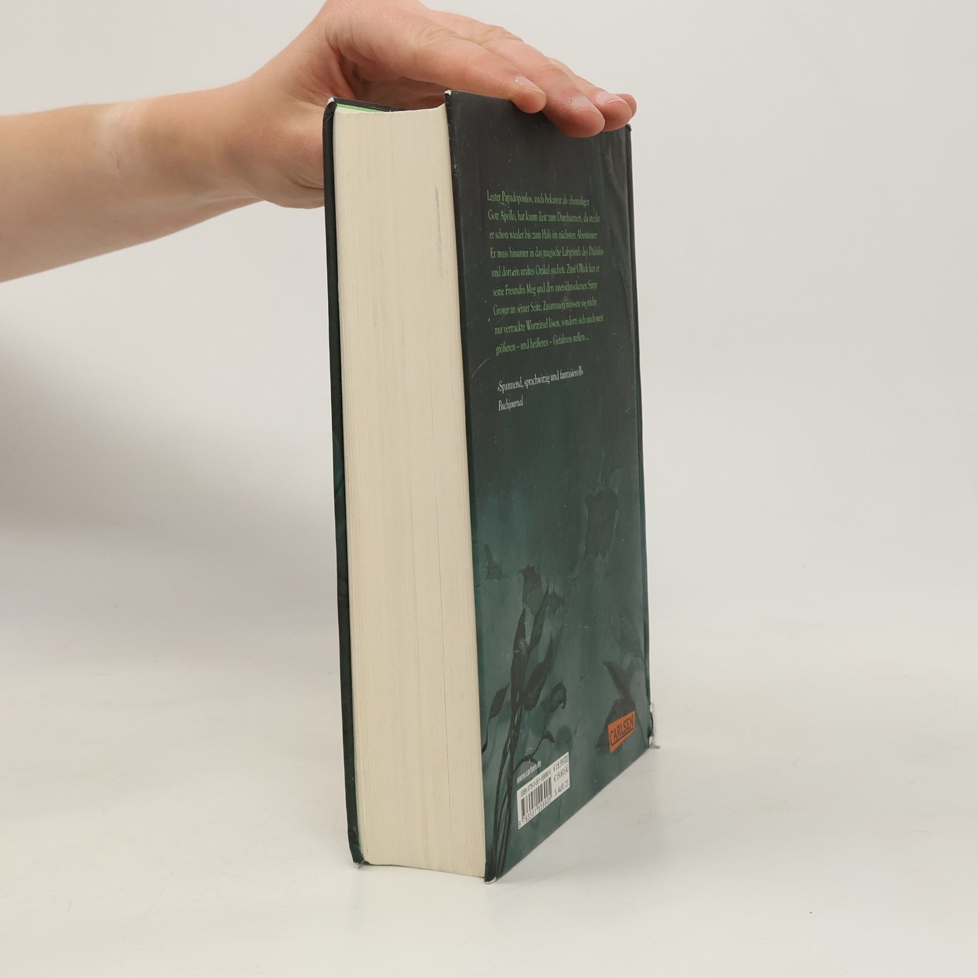 Rick Riordan Das brennende Labyrinth