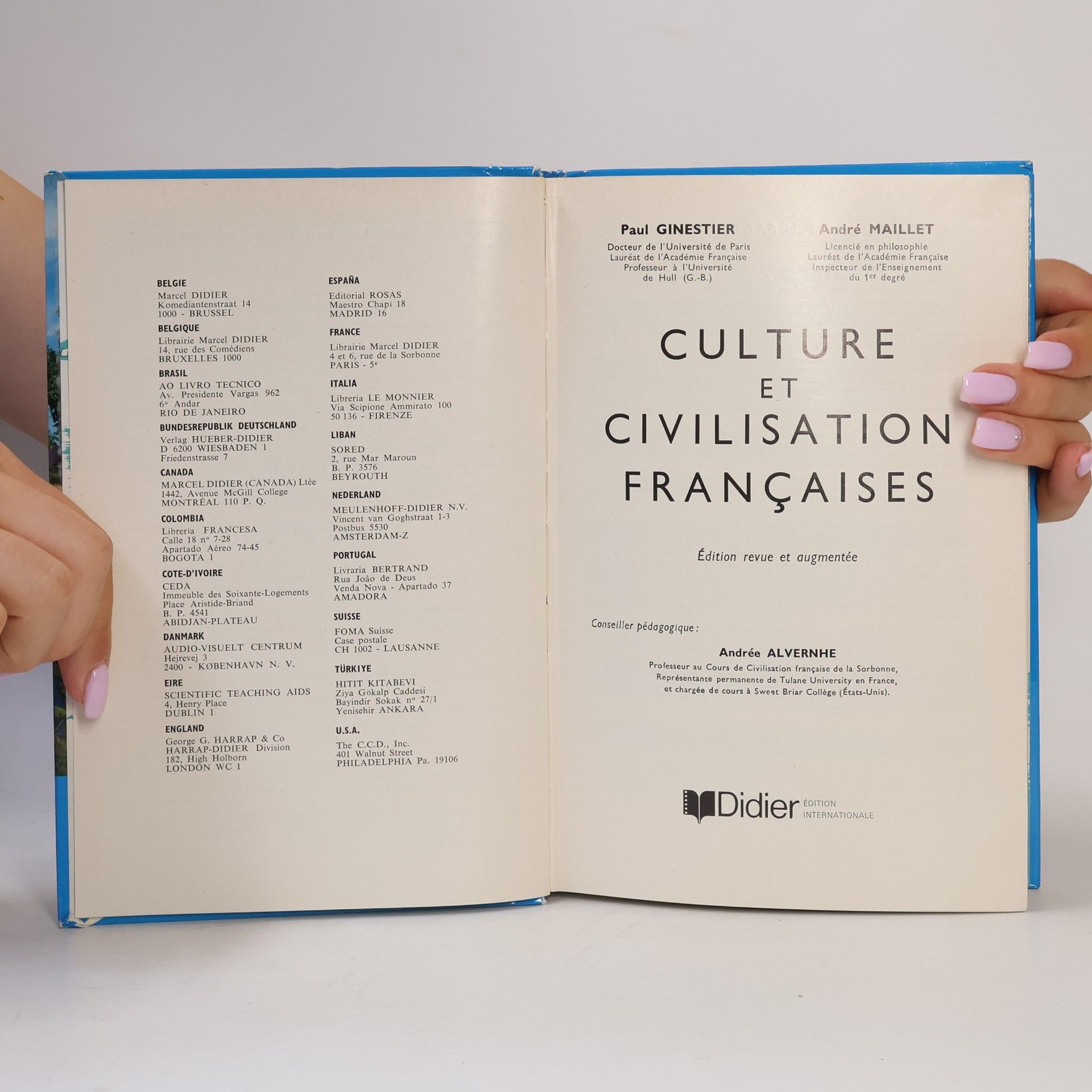 Autores varios Culture et civilisation françaises