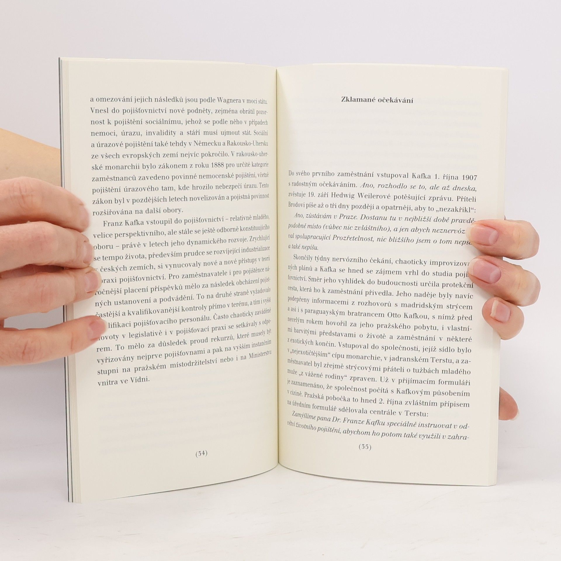 Josef Čermák Franz Kafka v Assicurazioni Generali : Kafkův první zaměstnavatel