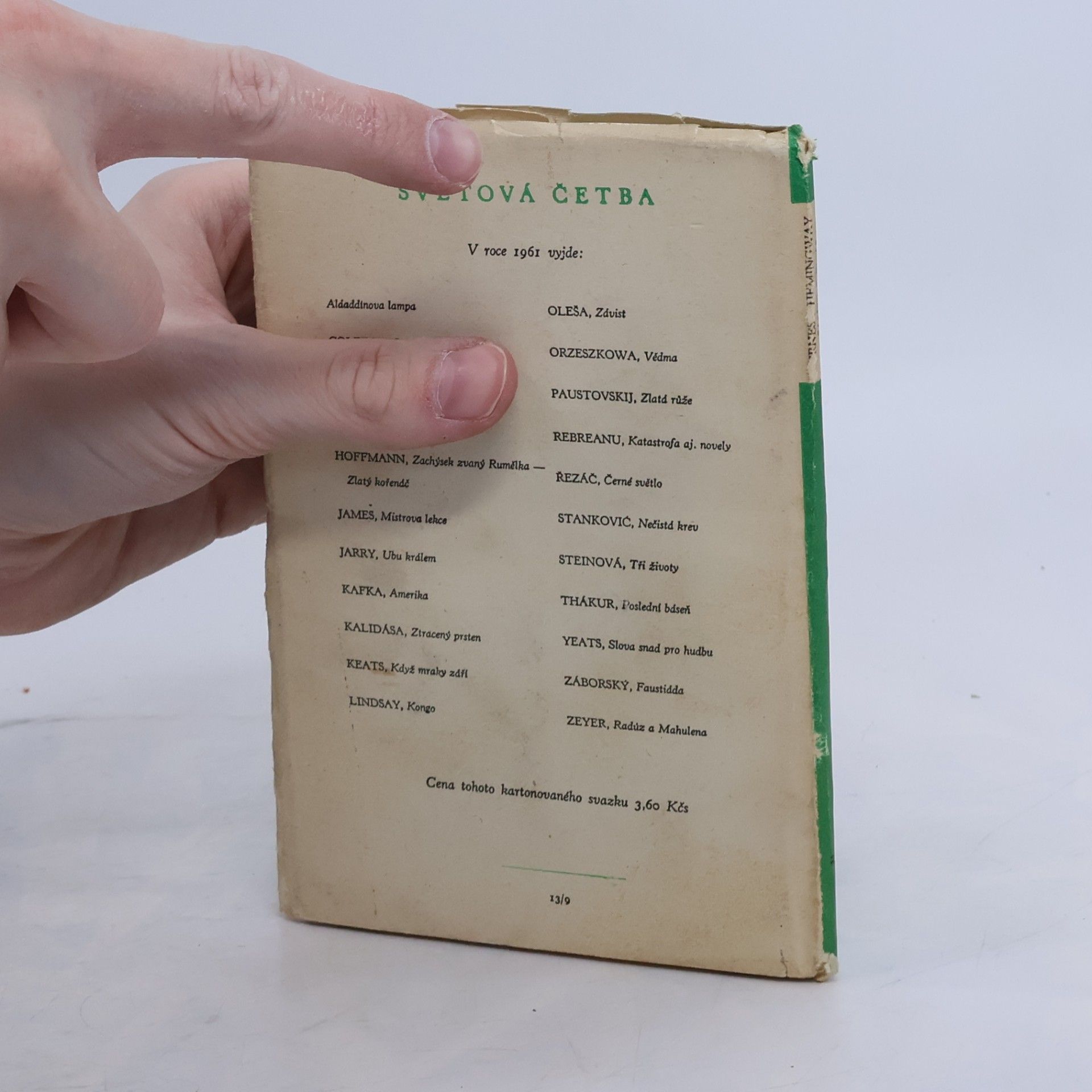 Ernest Hemingway Stařec a moře