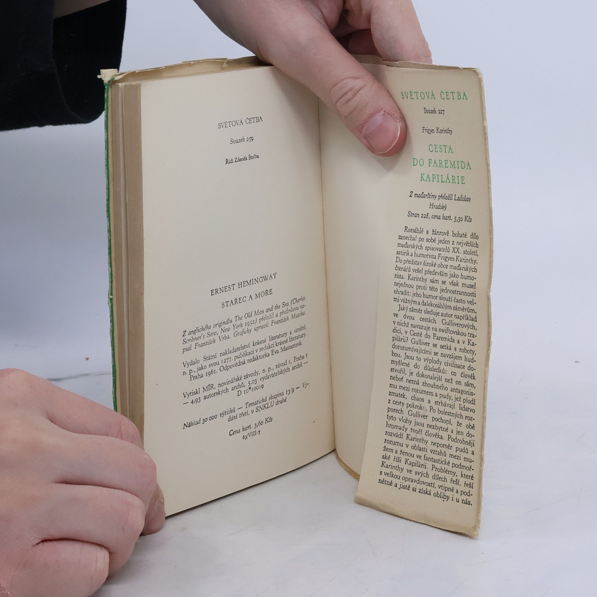Ernest Hemingway Stařec a moře