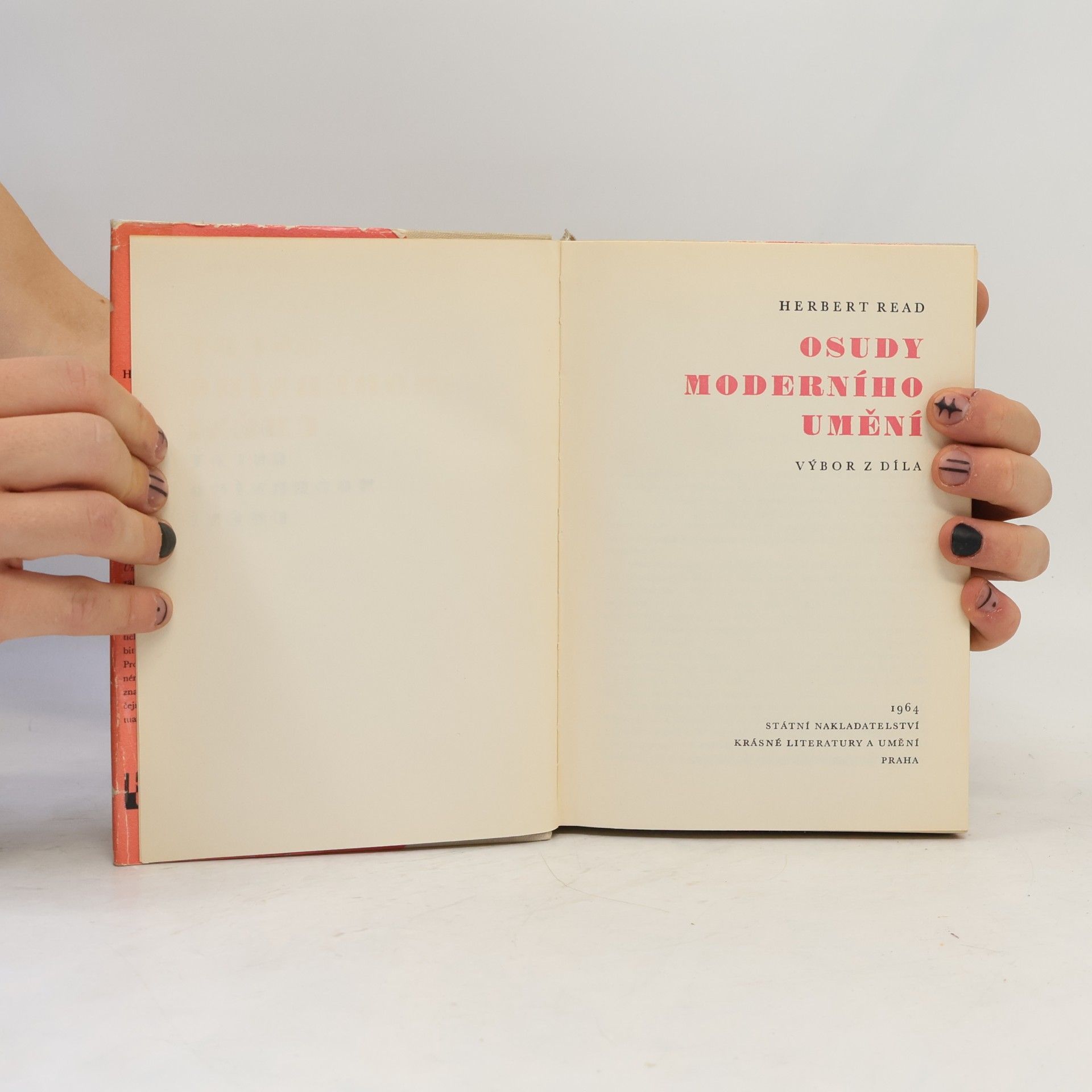 Herbert Edward Read Osudy moderního umění