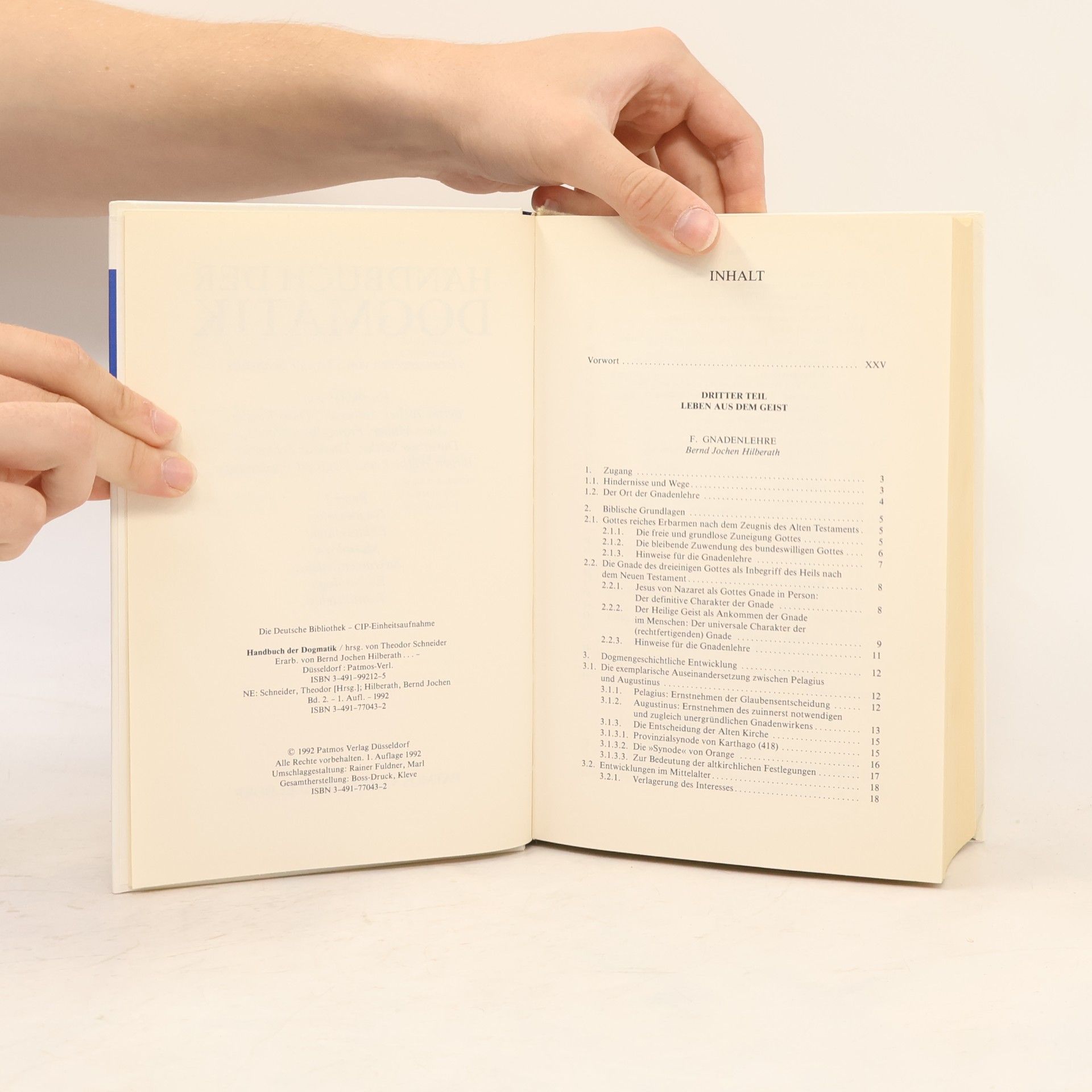 Theodor Schneider Handbuch der Dogmatik