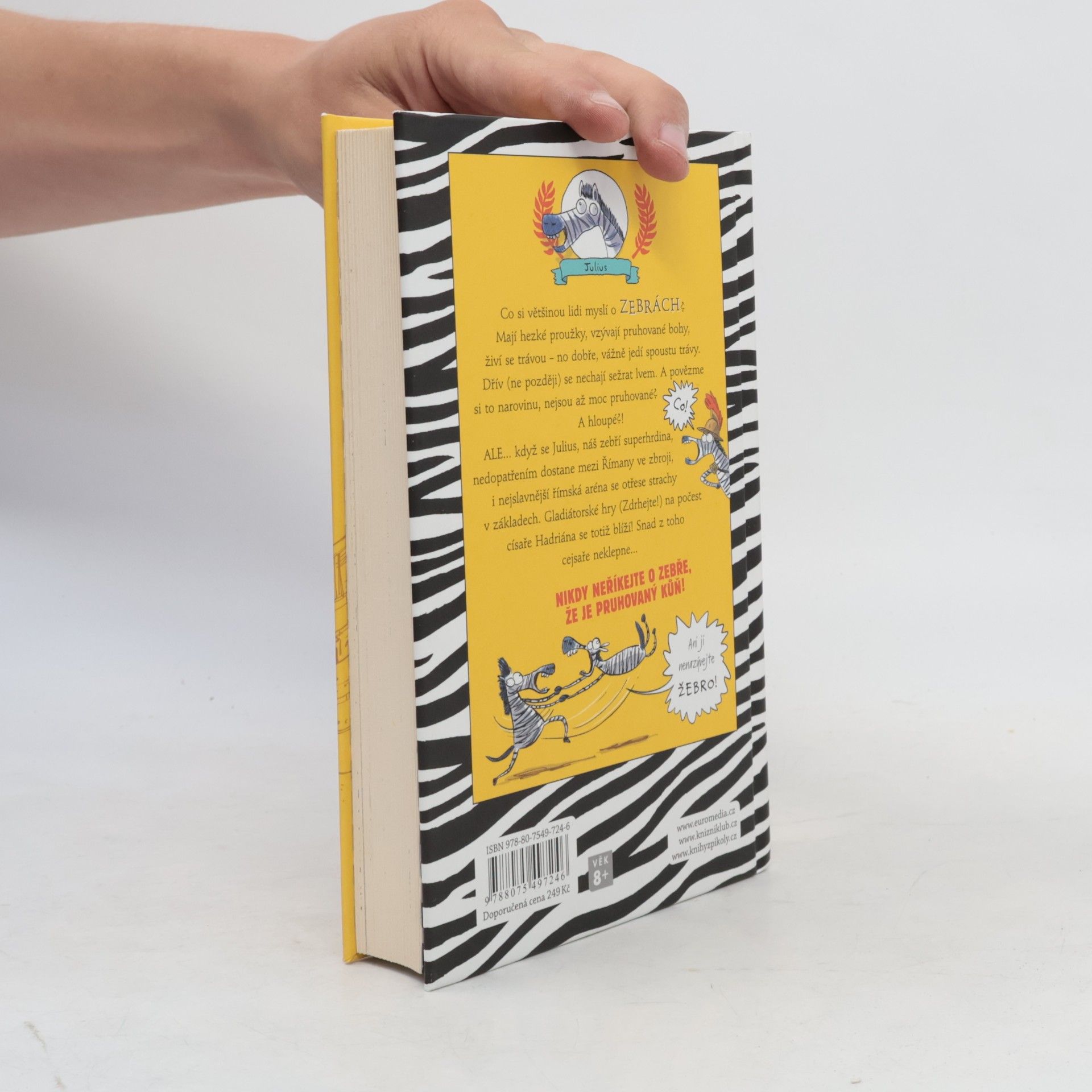 Gary Northfield Zebra Julius. Římani, třeste se!