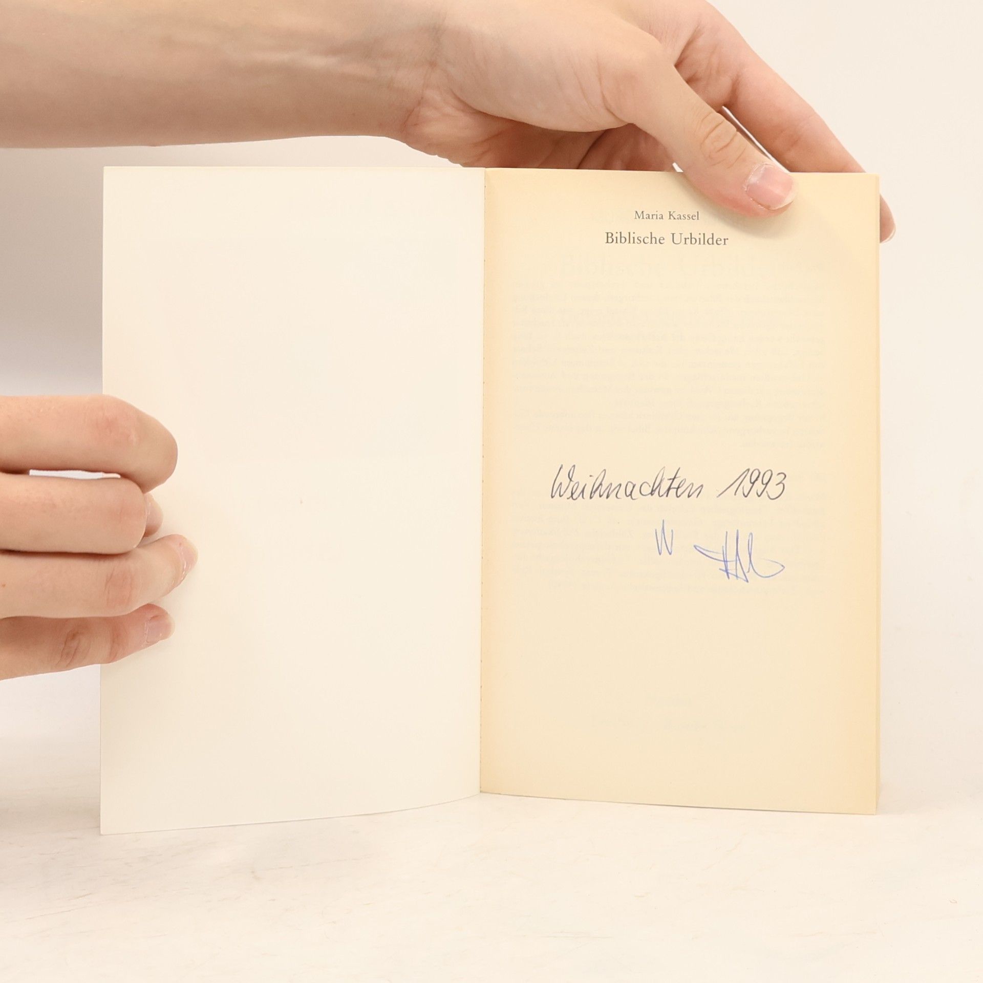 Maria Kassel Biblische Urbilder. Tiefenpsychologische Auslegung nach C. G. Jung