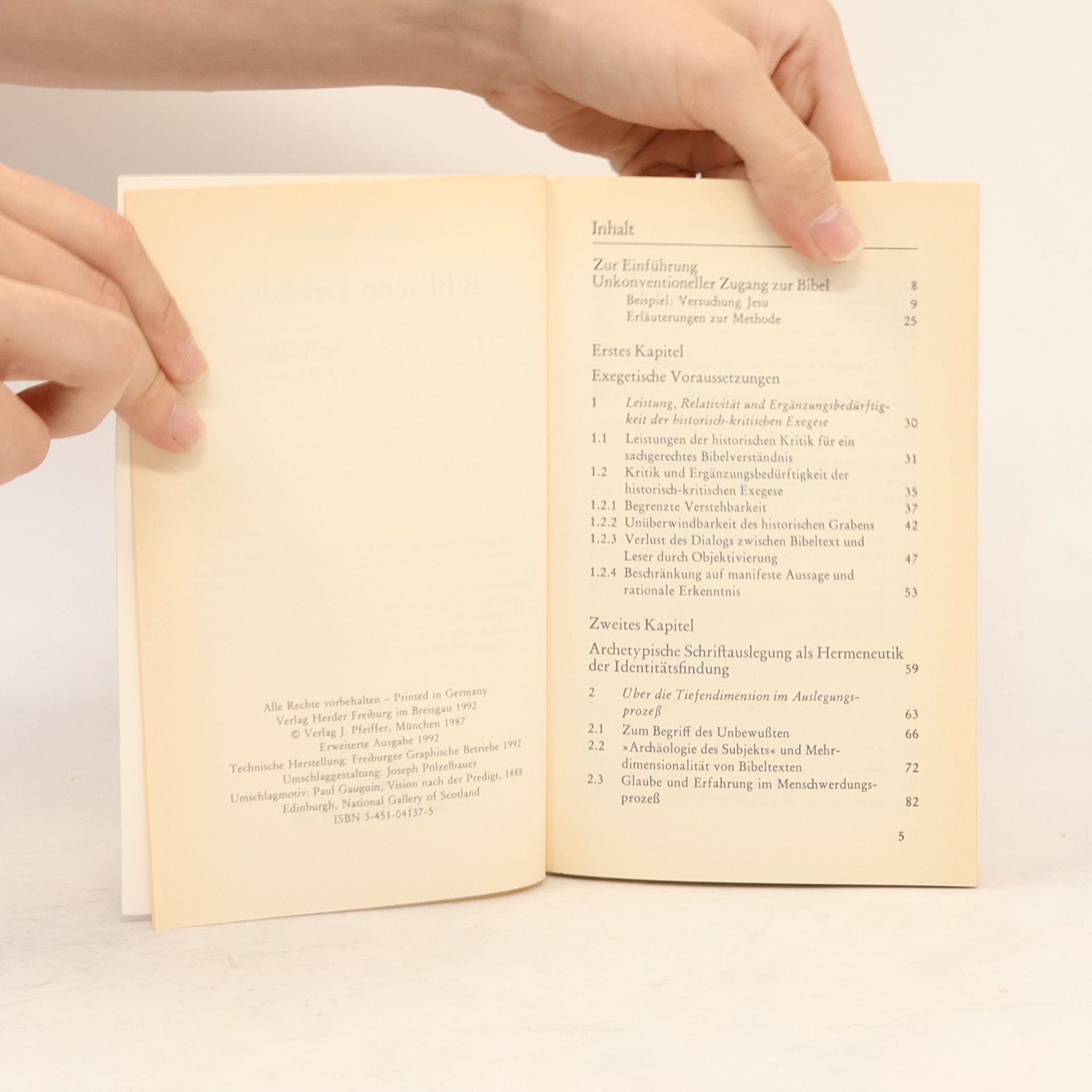 Maria Kassel Biblische Urbilder. Tiefenpsychologische Auslegung nach C. G. Jung