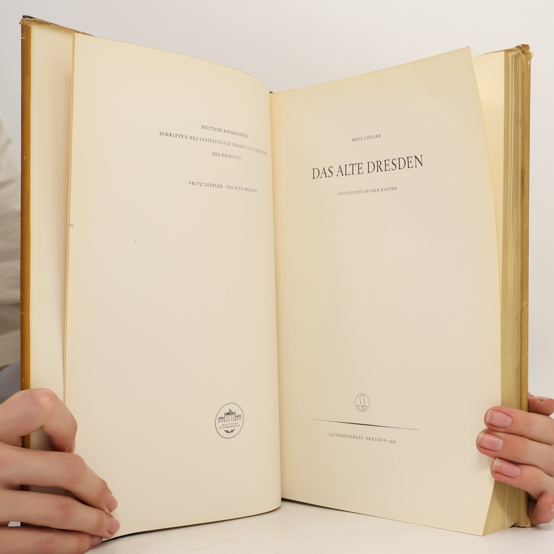 Fritz Löffler Das alte Dresden