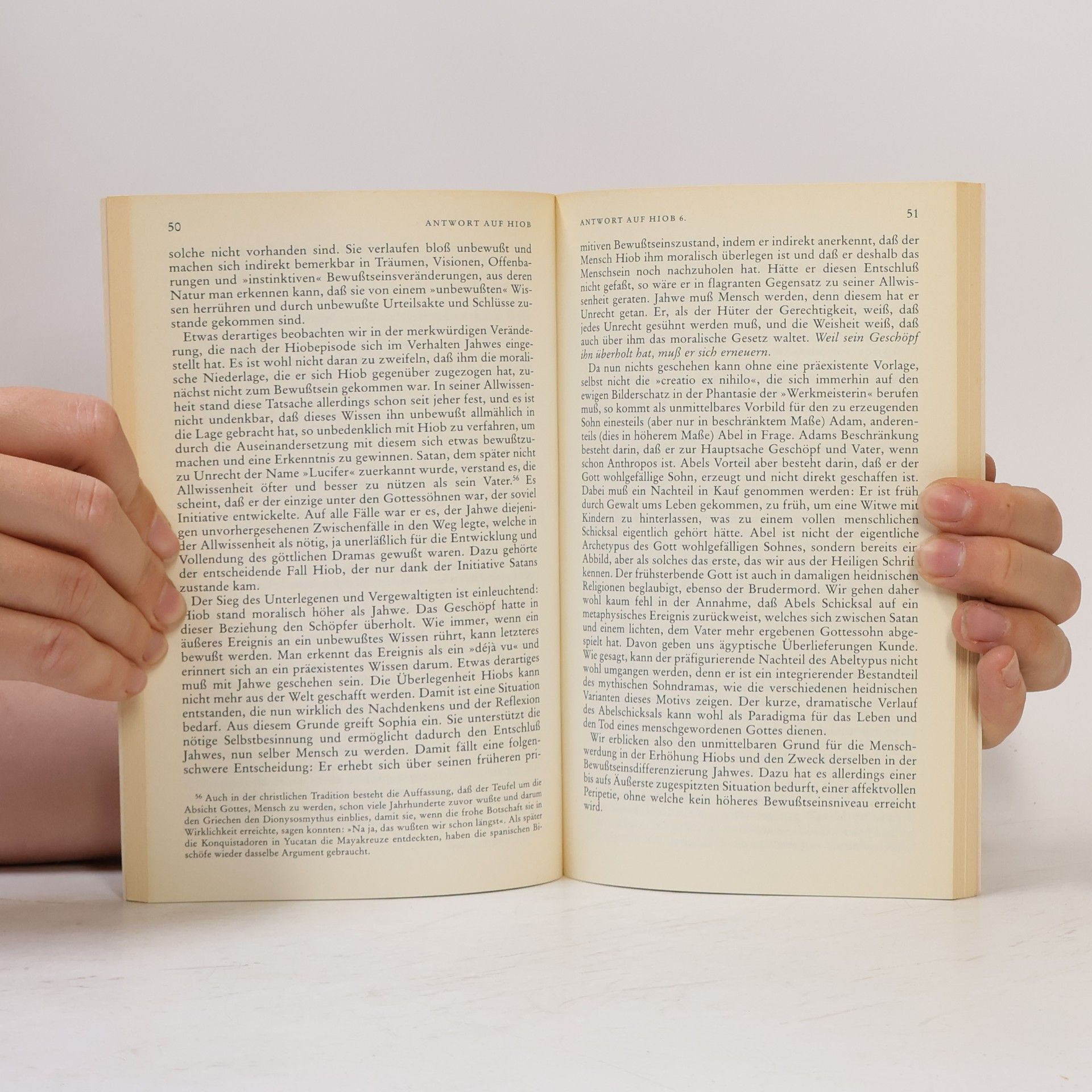 C. G. Jung Antwort auf Hiob - Taschenbuchausgabe in Einzelbänden