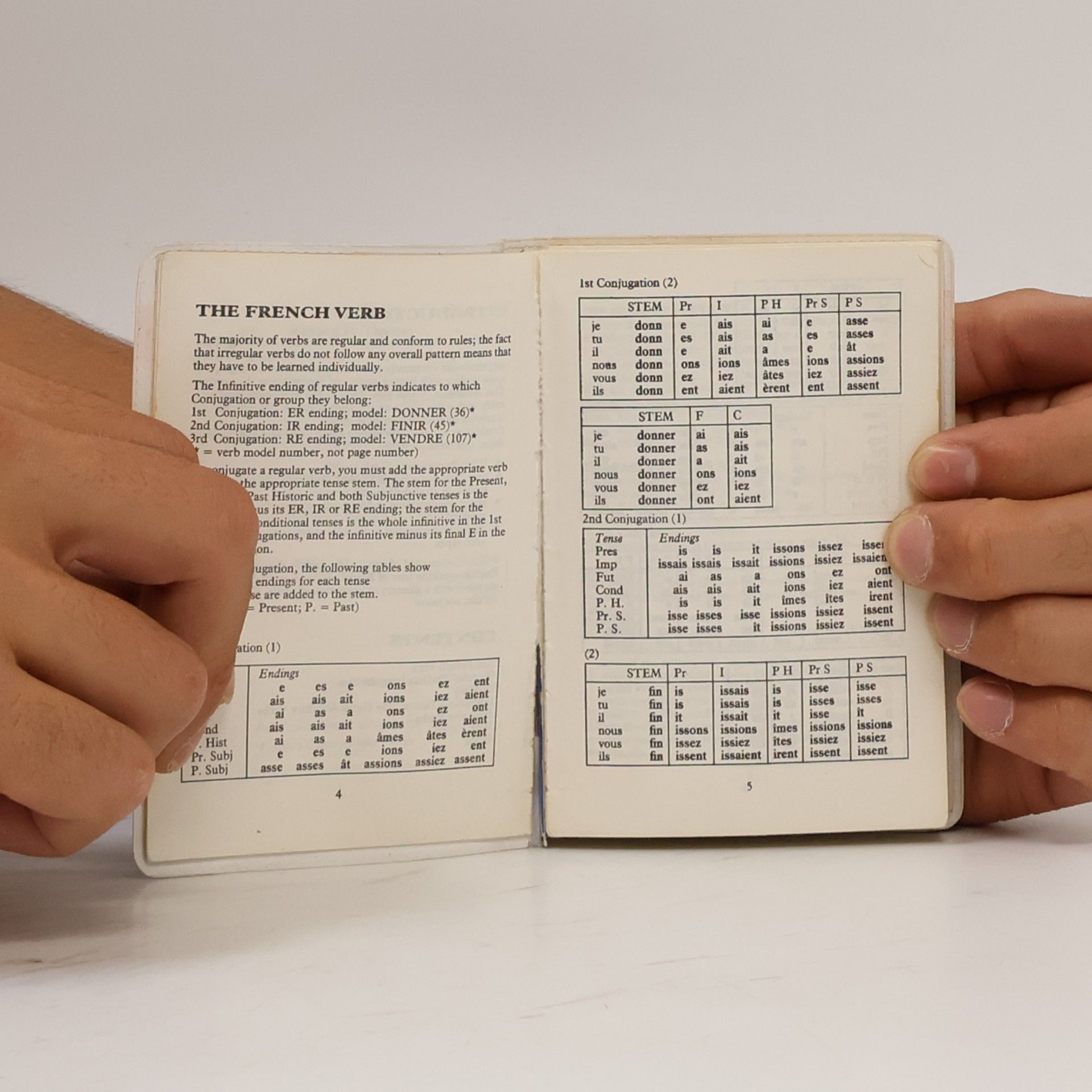 Collectif d'auteurs Collins Gem : French Verb Tables