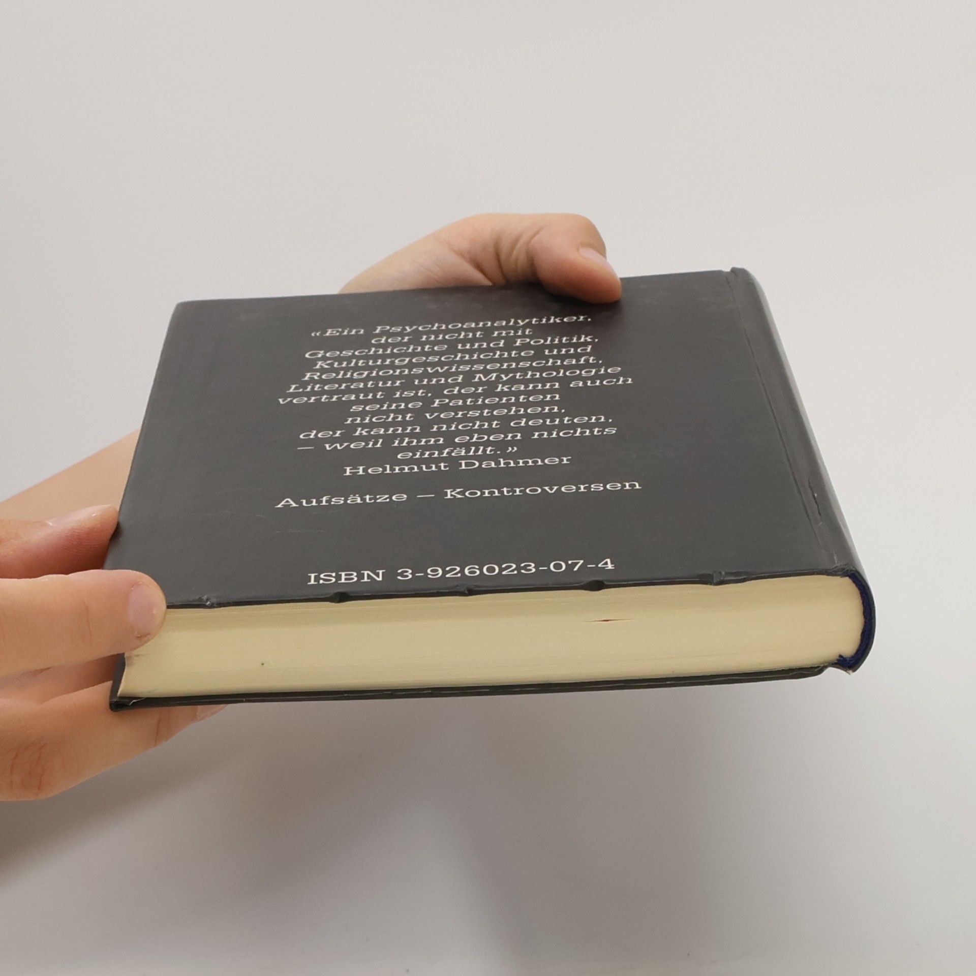 Helmut Dahmer Psychoanalyse ohne Grenzen