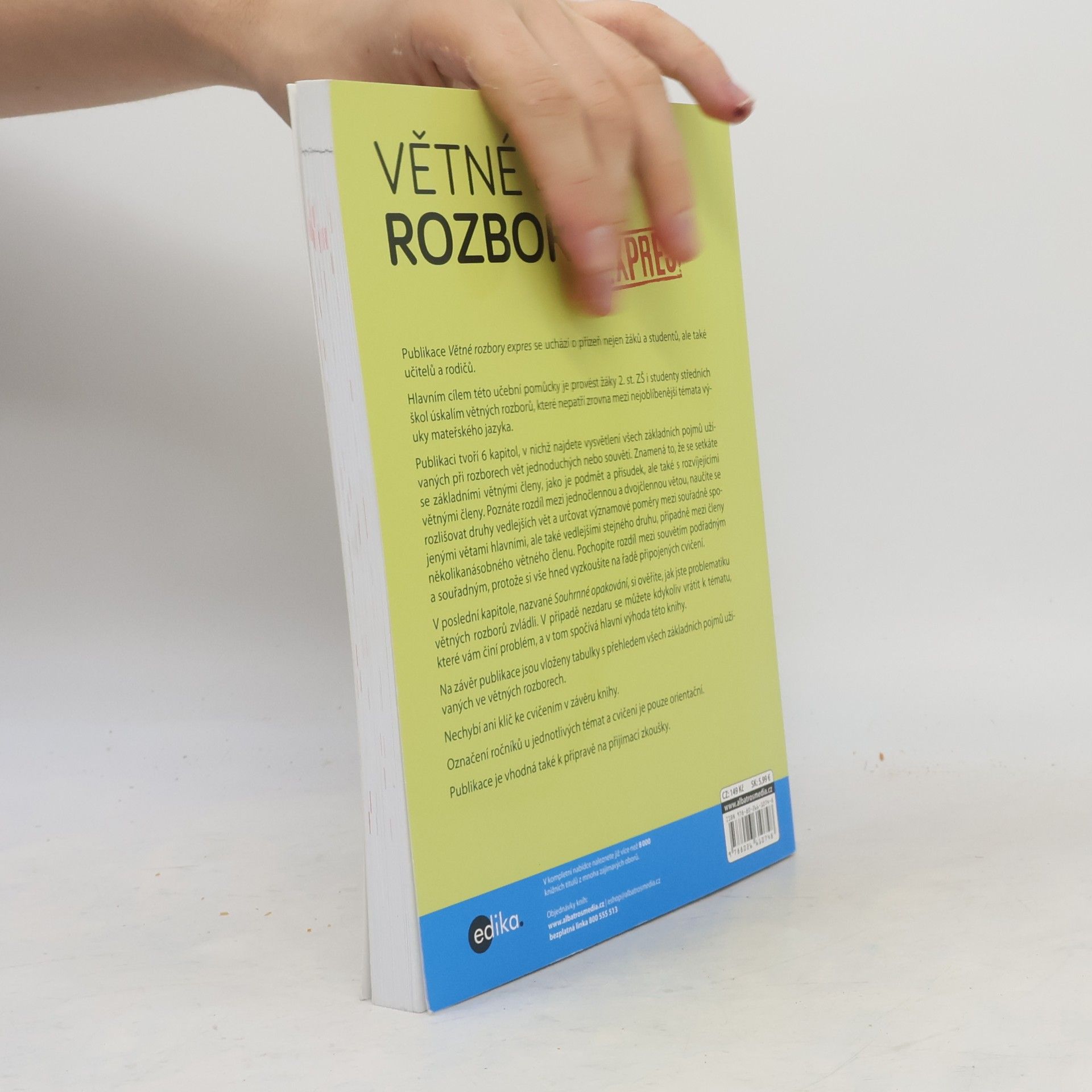 Vlasta Gazdíková Větné rozbory expres