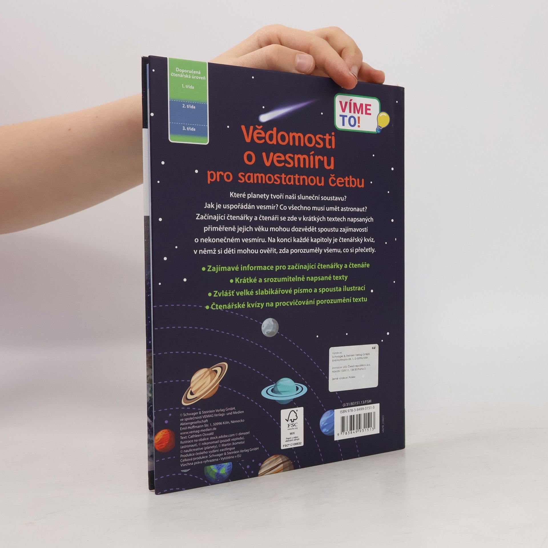 Autores varios Učím se číst: Planety, hvězdy, astronautika