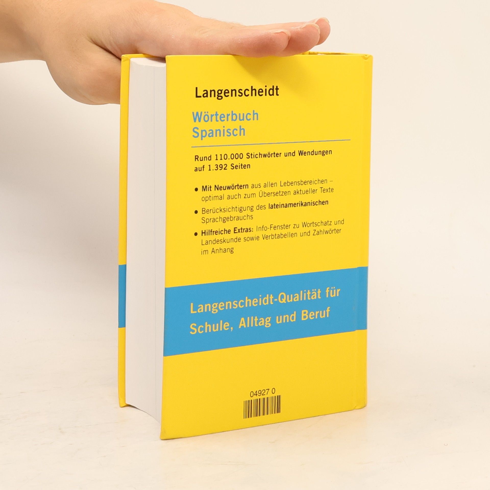 Various authors Langenscheidt Wörterbuch Spanisch