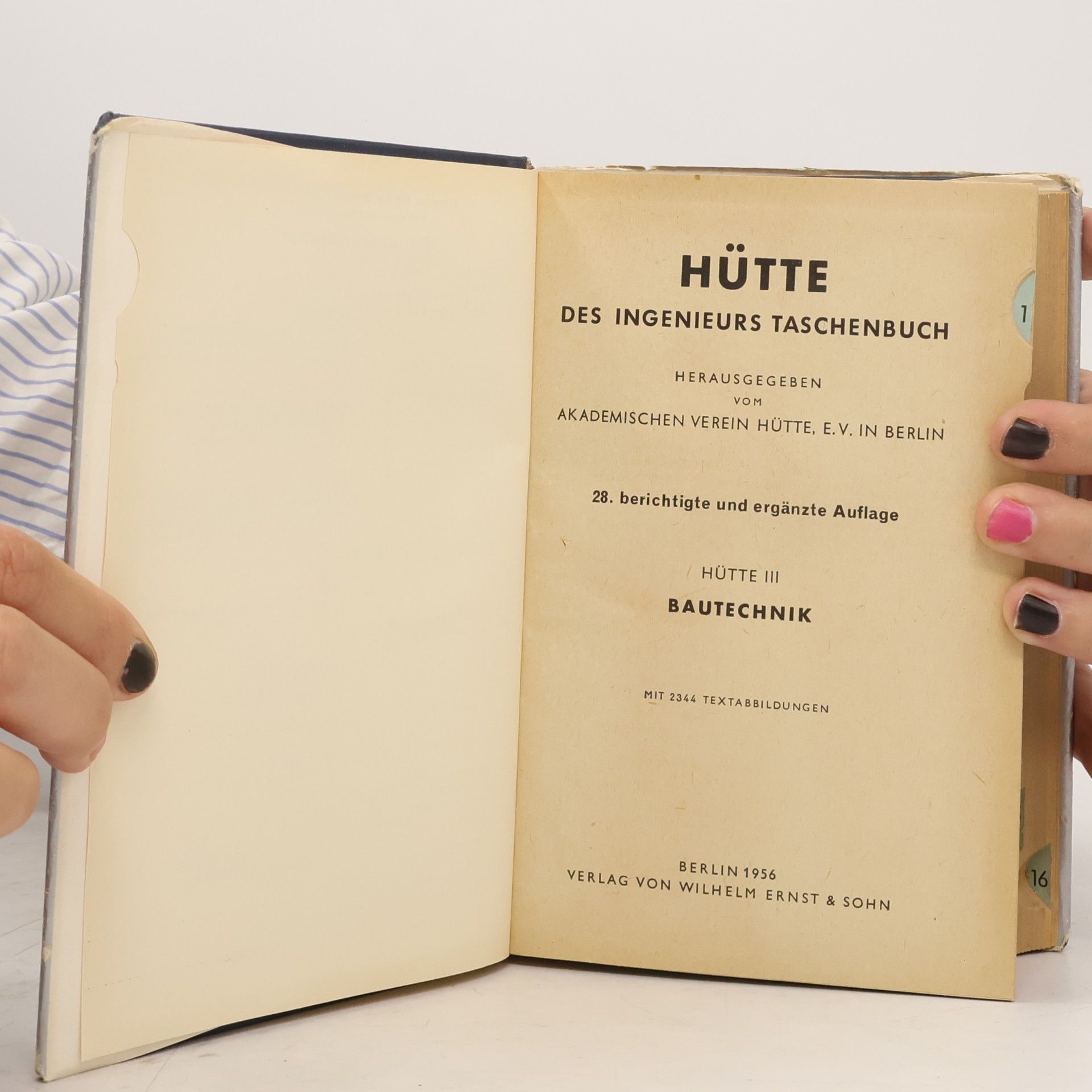 Autorenkollektiv Hütte, des Ingenieurs Taschenbuch III.