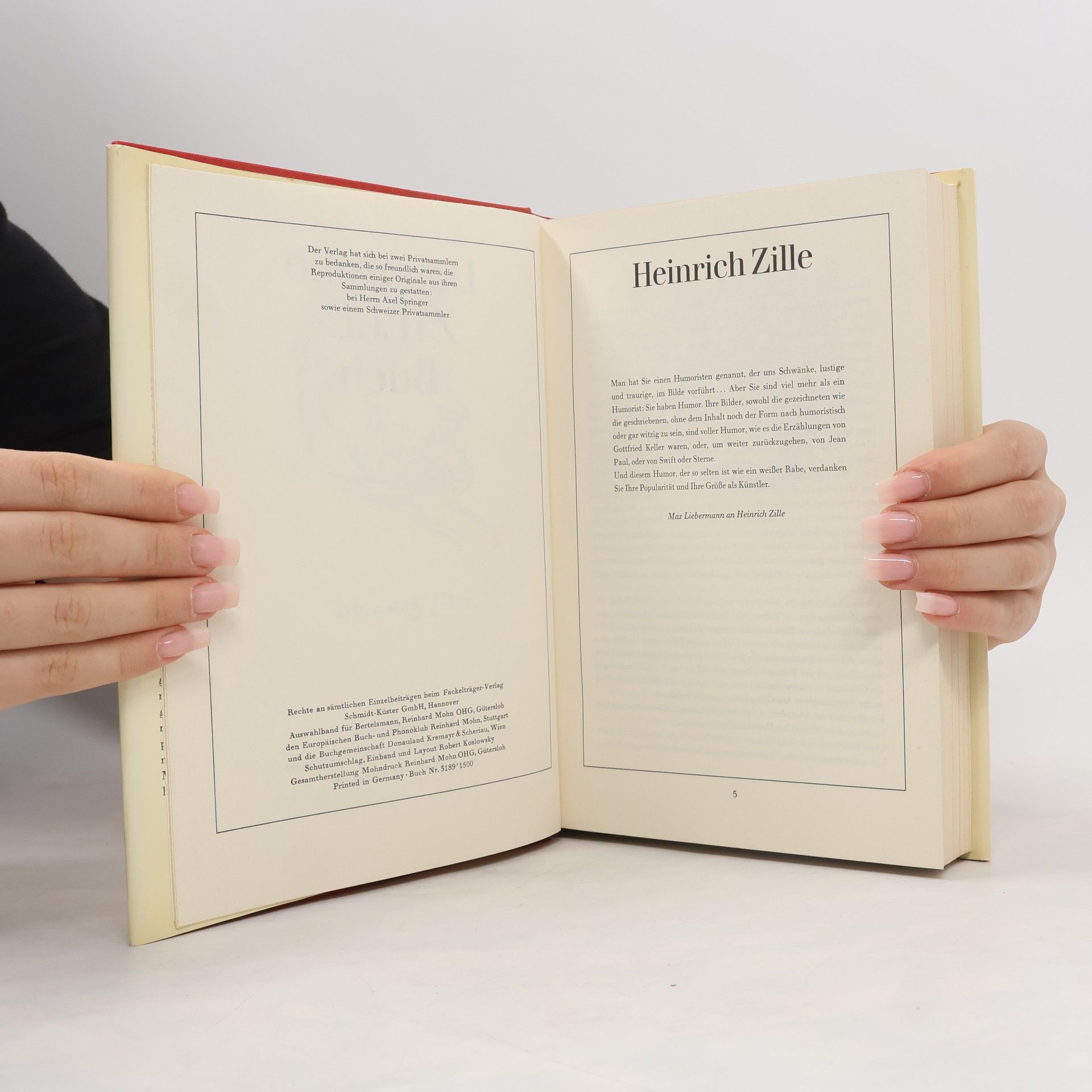 Heinrich Zille Das große Zille Buch