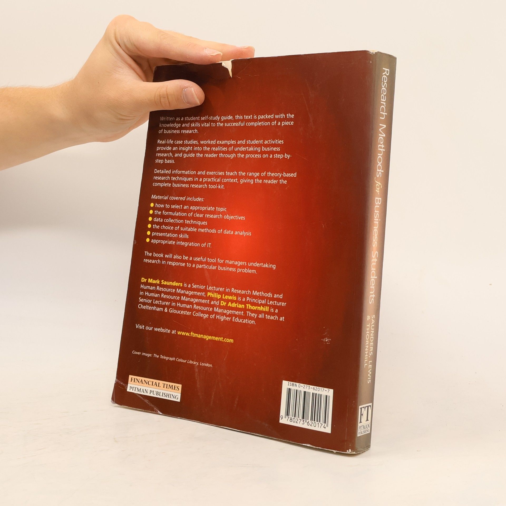 Mark Saunders Research Methods for Business Students