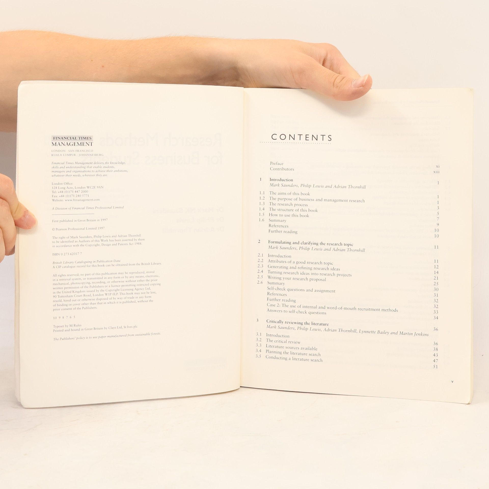 Mark Saunders Research Methods for Business Students