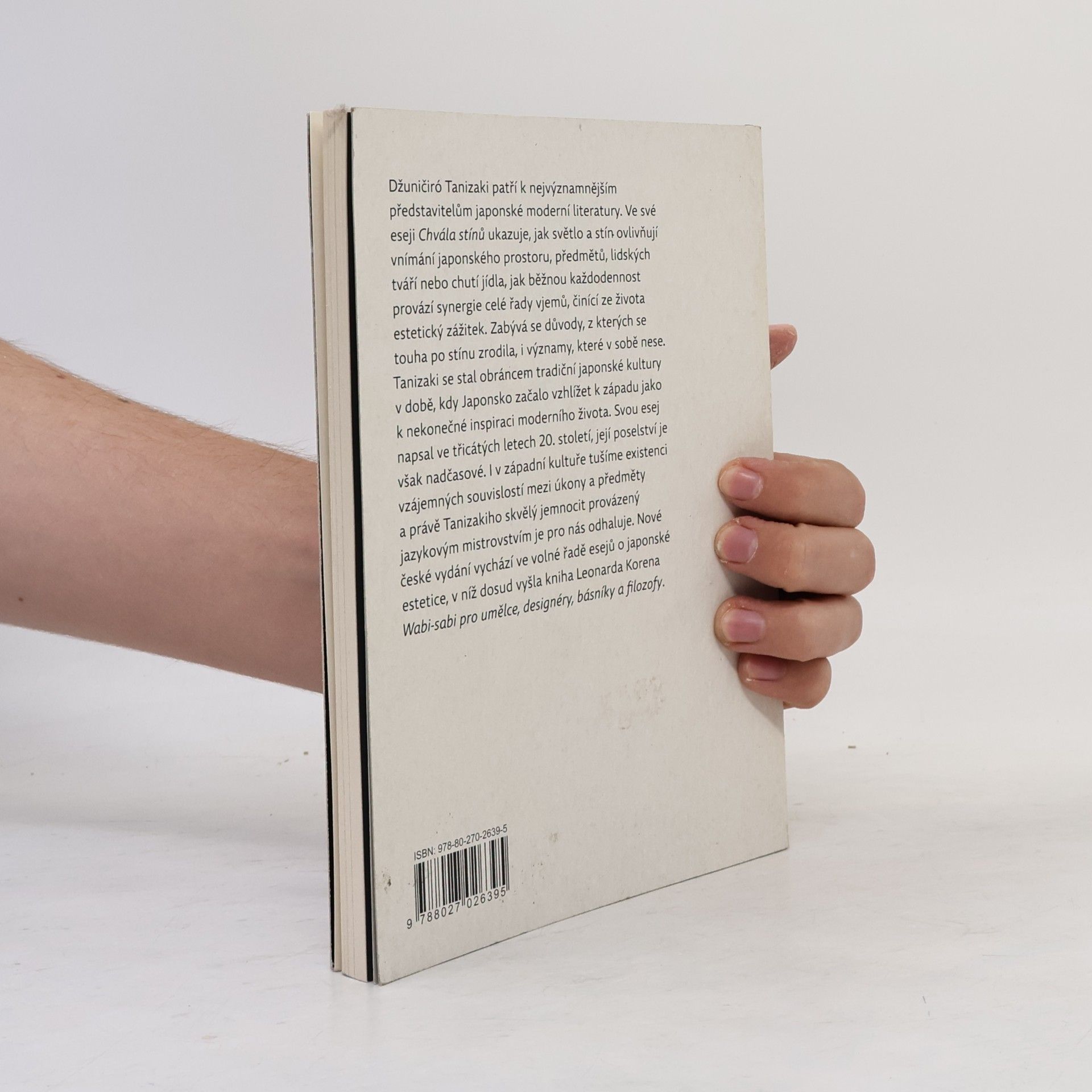 Junichiro Tanizaki Chvála stínů