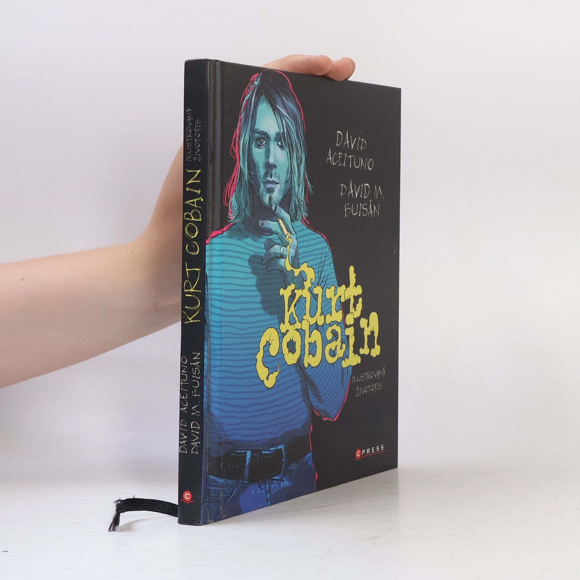 David Aceituno Kurt Cobain: Ilustrovaný životopis