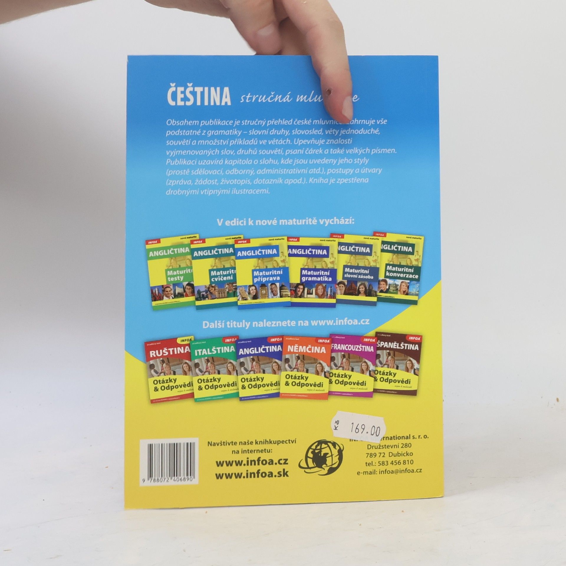 Jiří Kleker Čeština. Stručná mluvnice