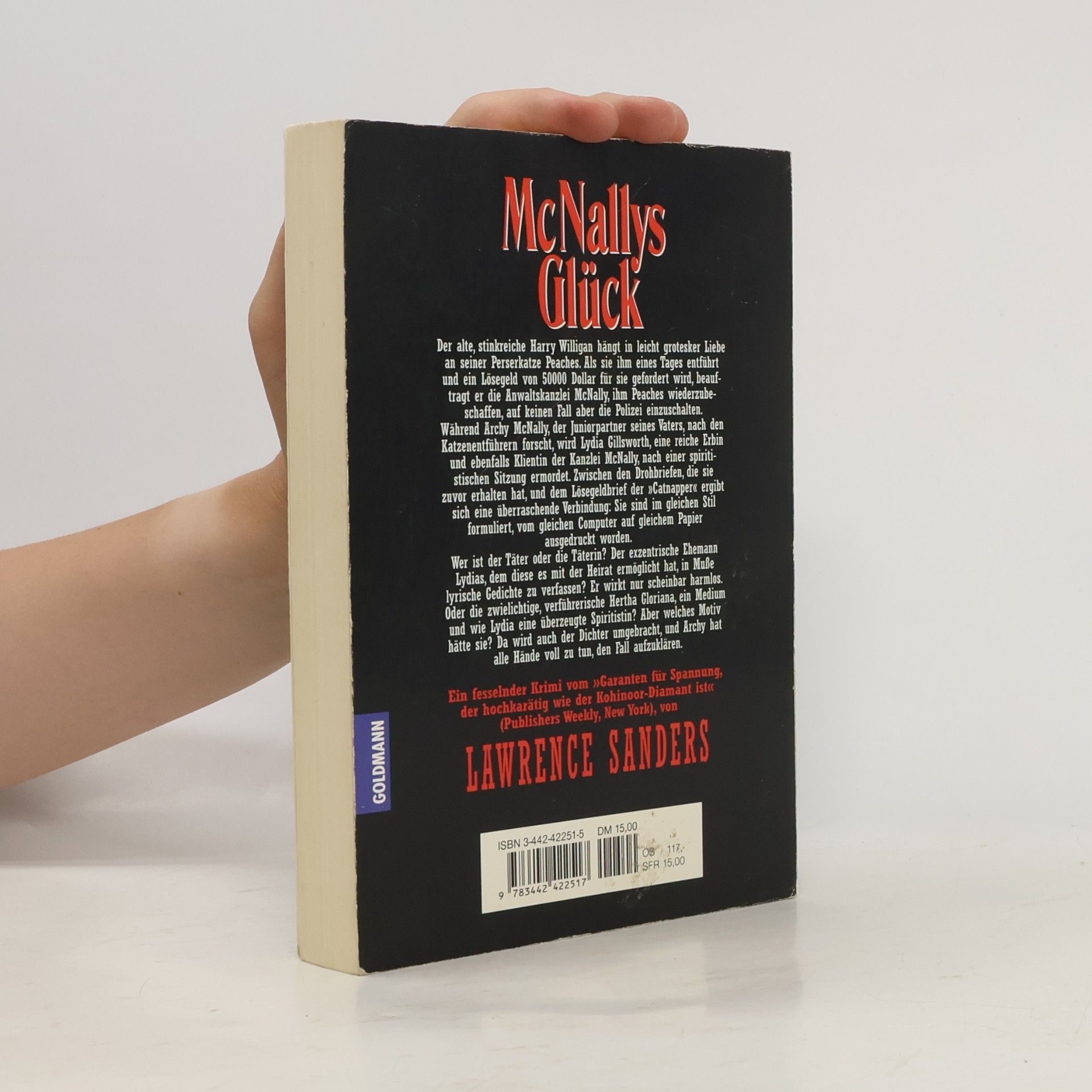 Lawrence Sanders McNallys Glück. Roman