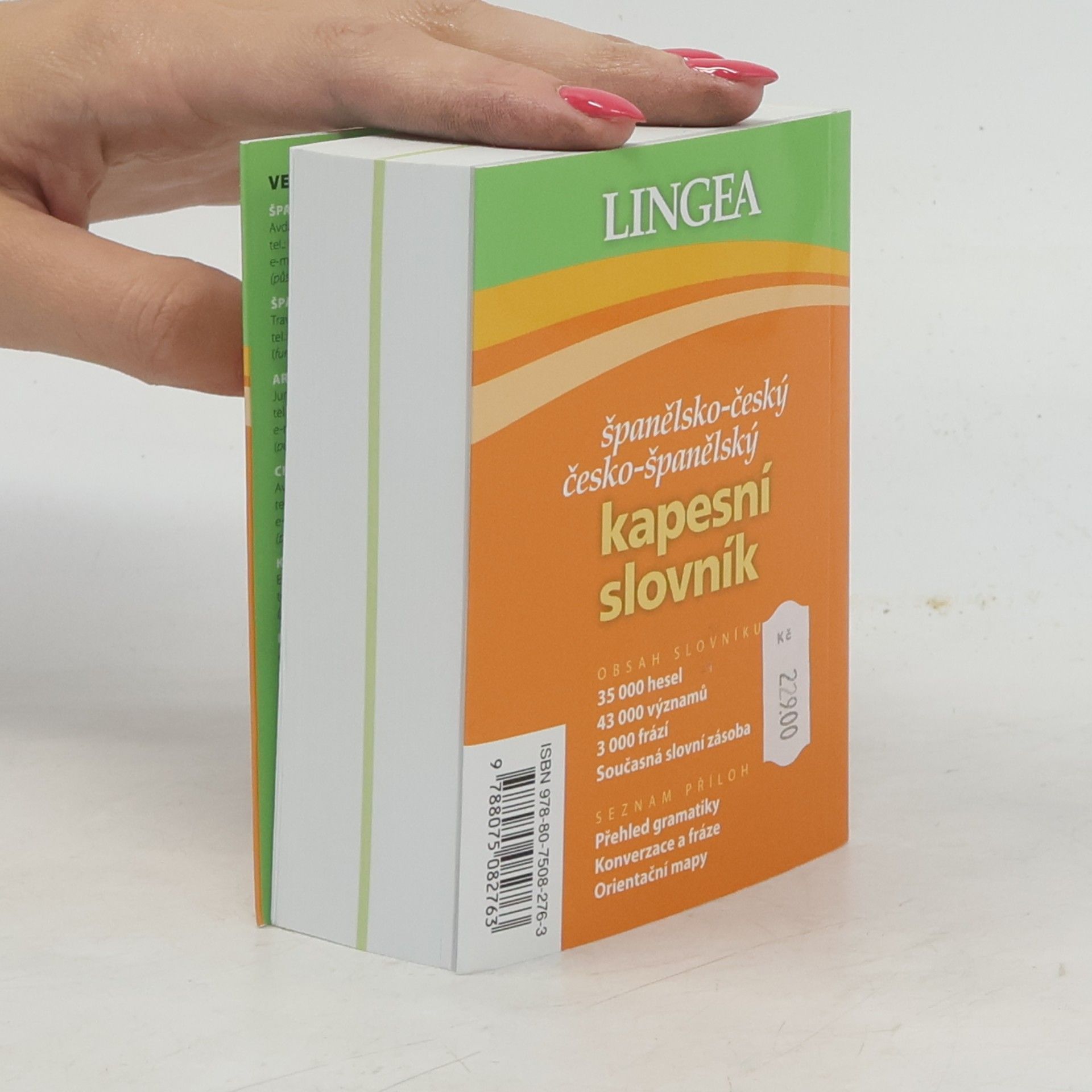 AA.VV. Španělsko-český, česko-španělský kapesní slovník
