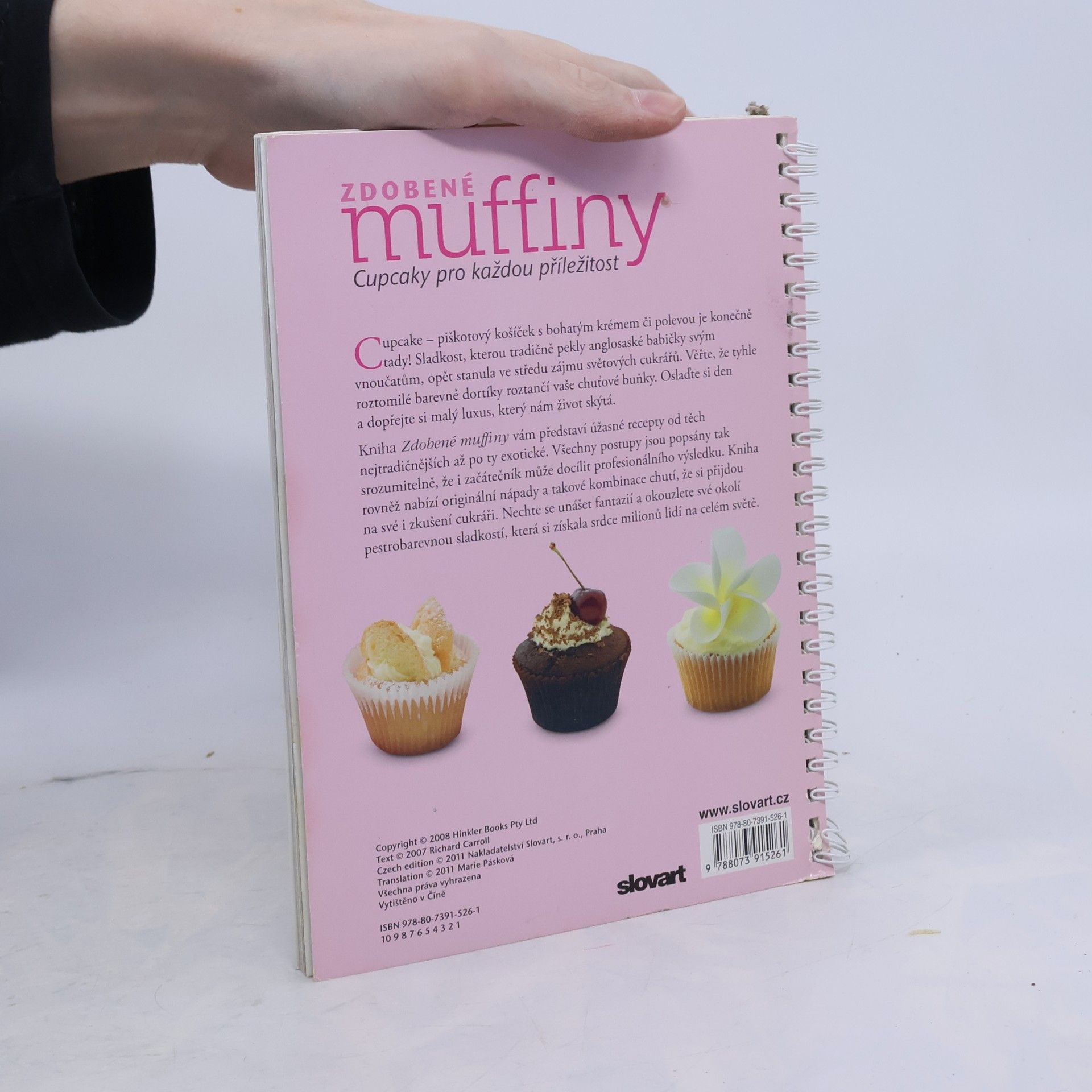 Richard Carroll Zdobené muffiny : cupcaky pro každou příležitost