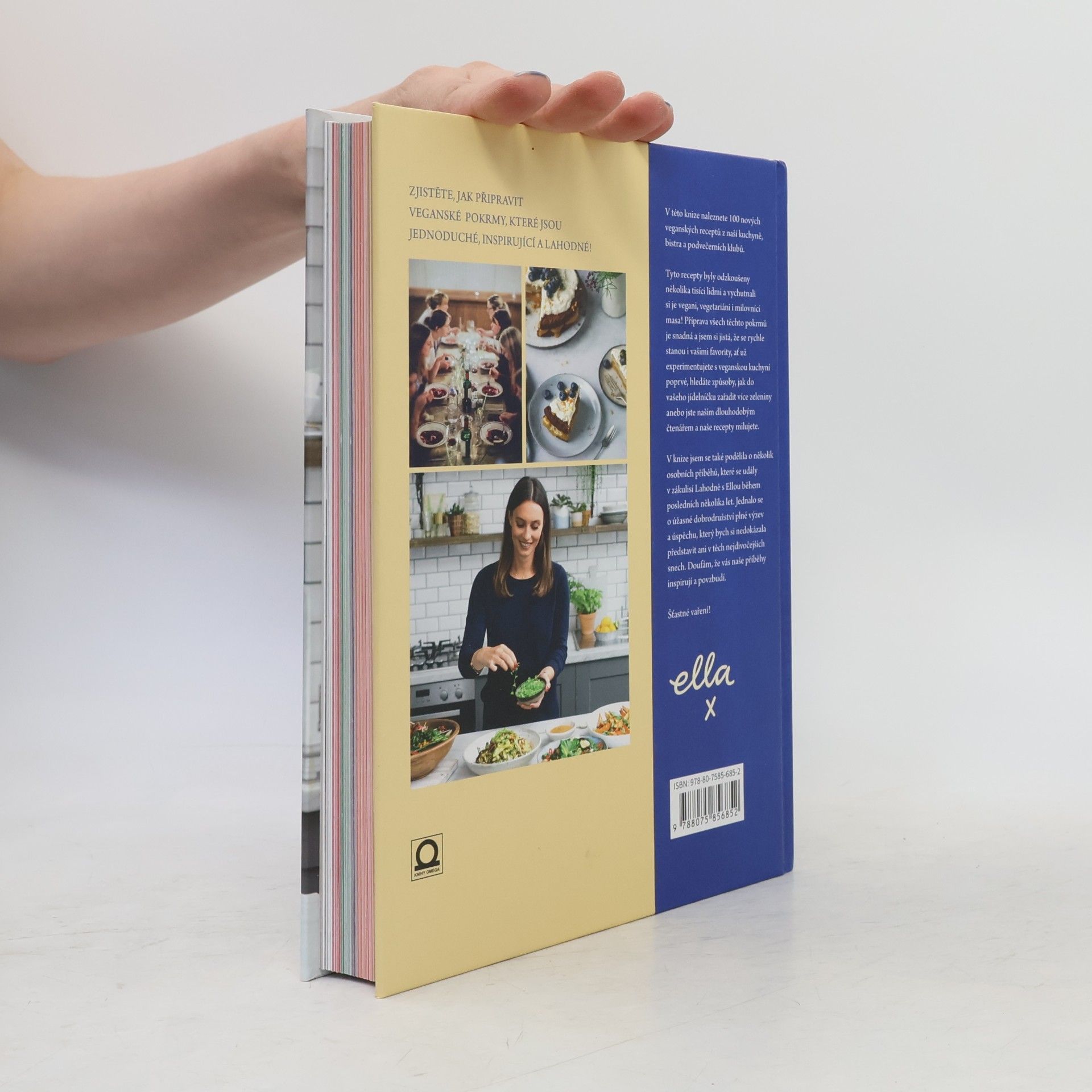 Ella Woodward Lahodně s Ellou. Veganská kuchařka