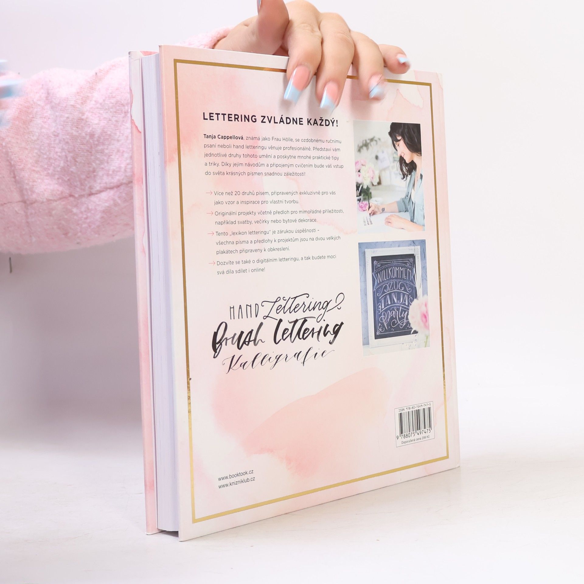 Tanja Cappell Abeceda krasopsaní : základy letteringu krok za krokem