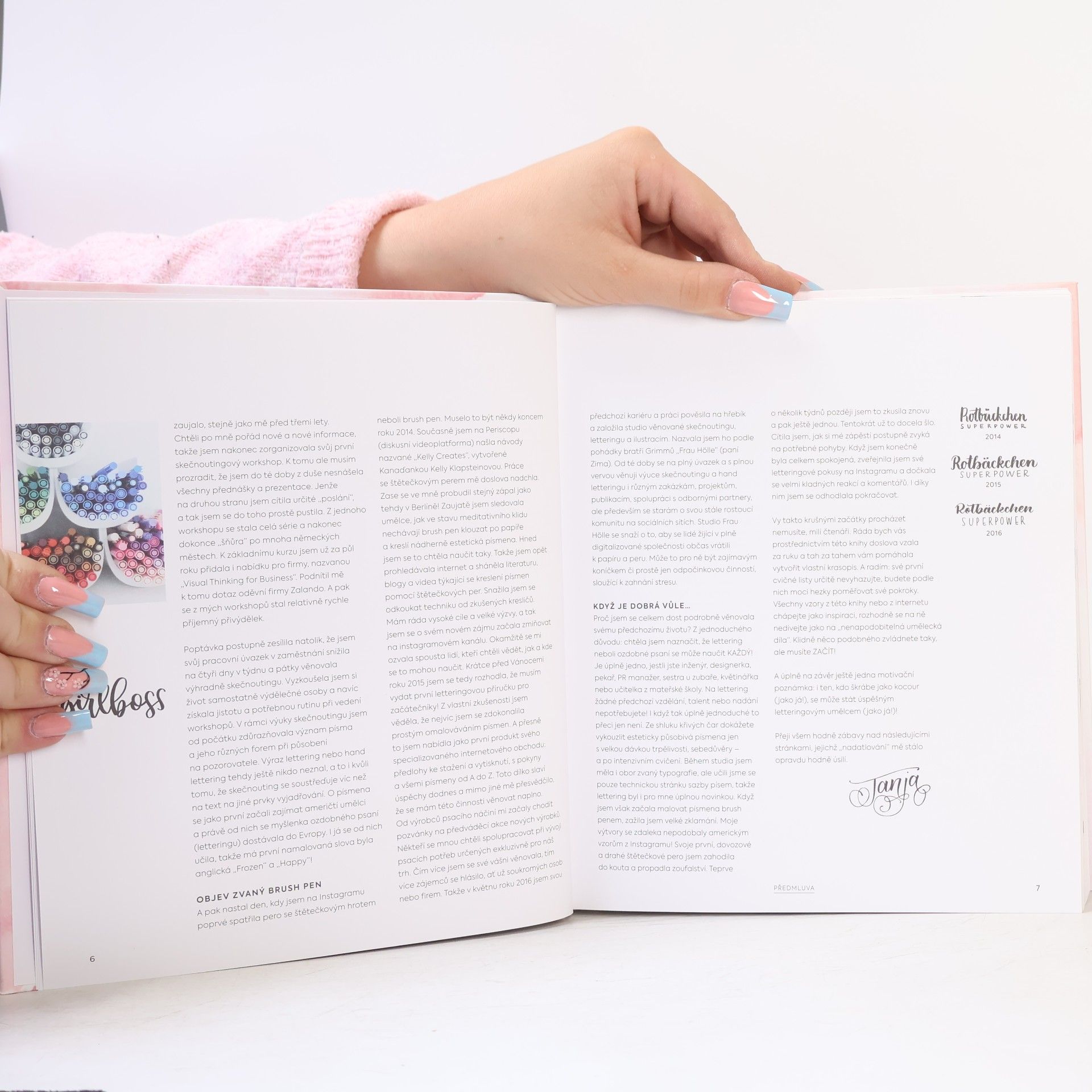 Tanja Cappell Abeceda krasopsaní : základy letteringu krok za krokem