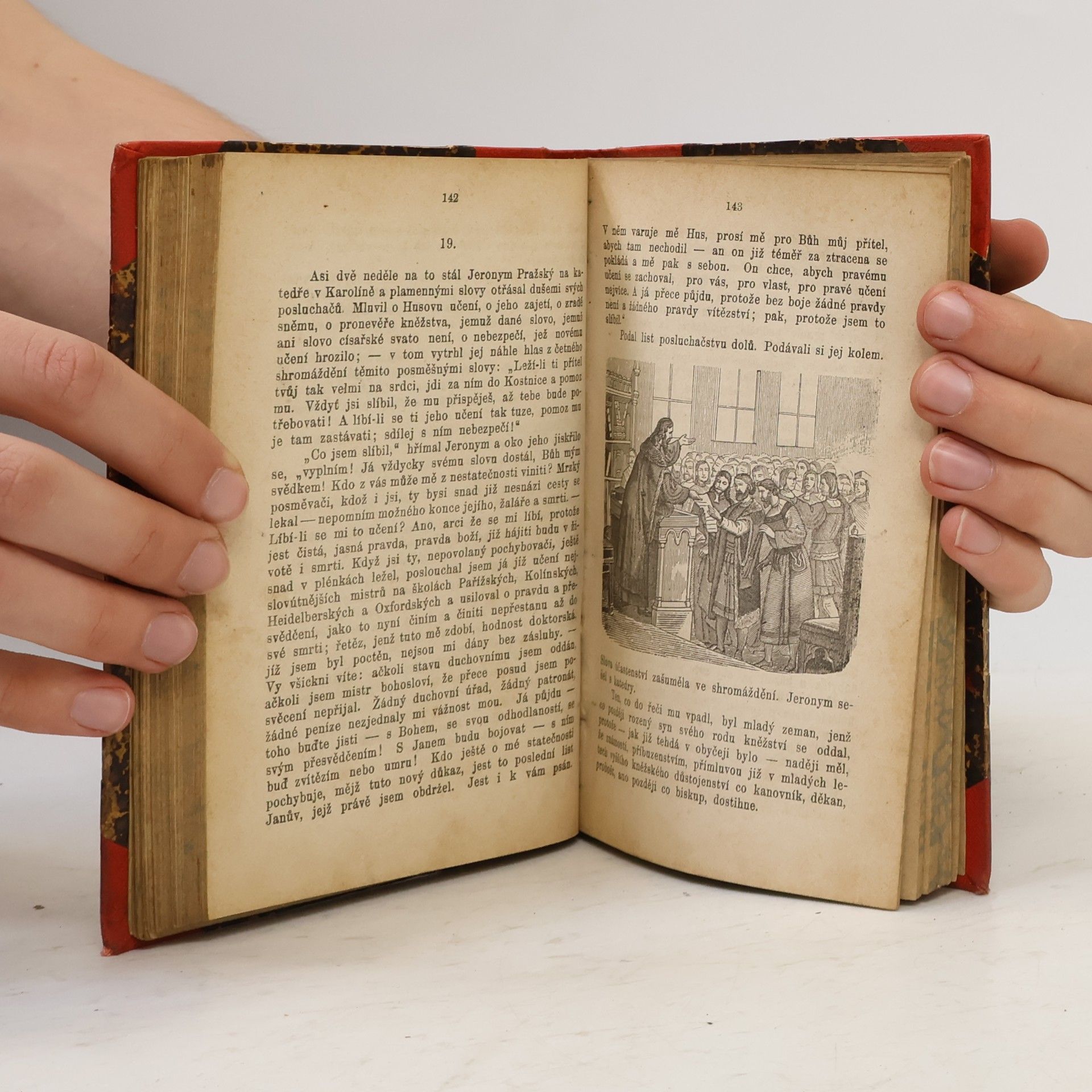 Karl Herloßsohn Herlošovy veškery spisy 1. Husité čili Čechy od roku 1414-1424. 1. díl. Jan Hus.