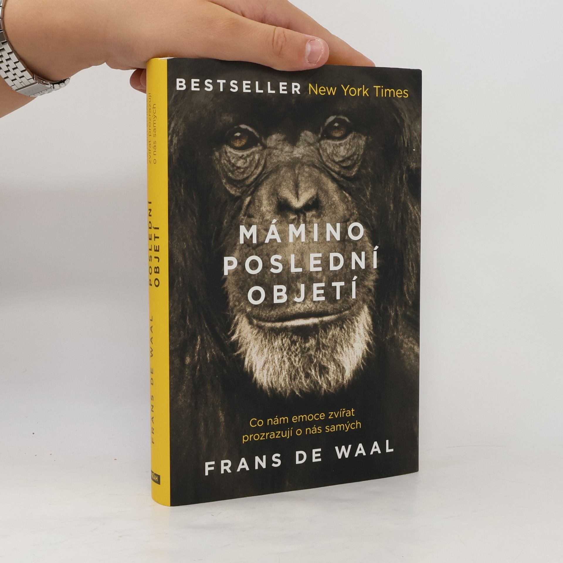 Frans B. M. Waal Mámino poslední objetí. Co nám emoce zvířat prozrazují o nás samých.